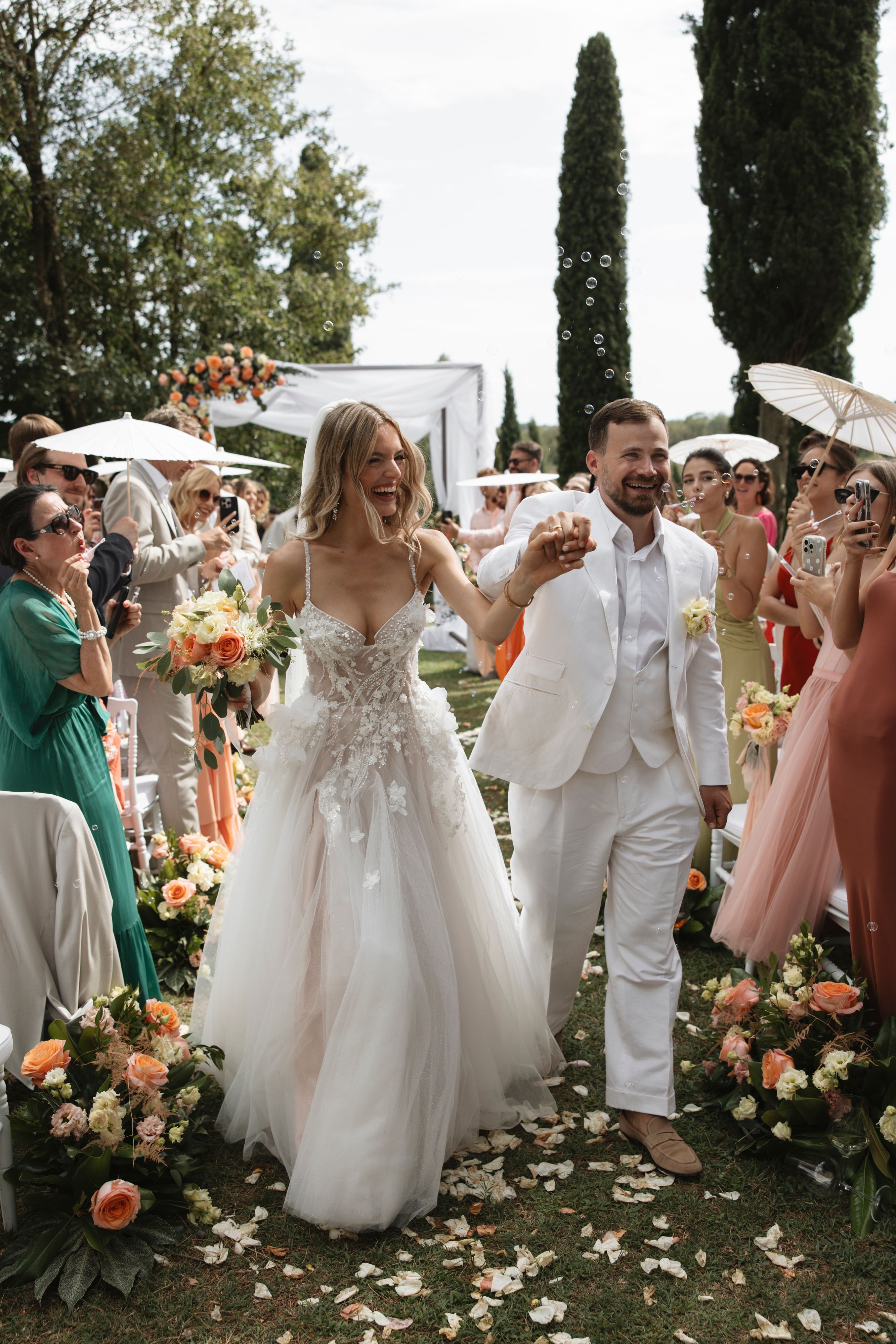 Eugen Prosquill und Vada Müller haben im italienischen Friaul „Ja, ich will“ gesagt.