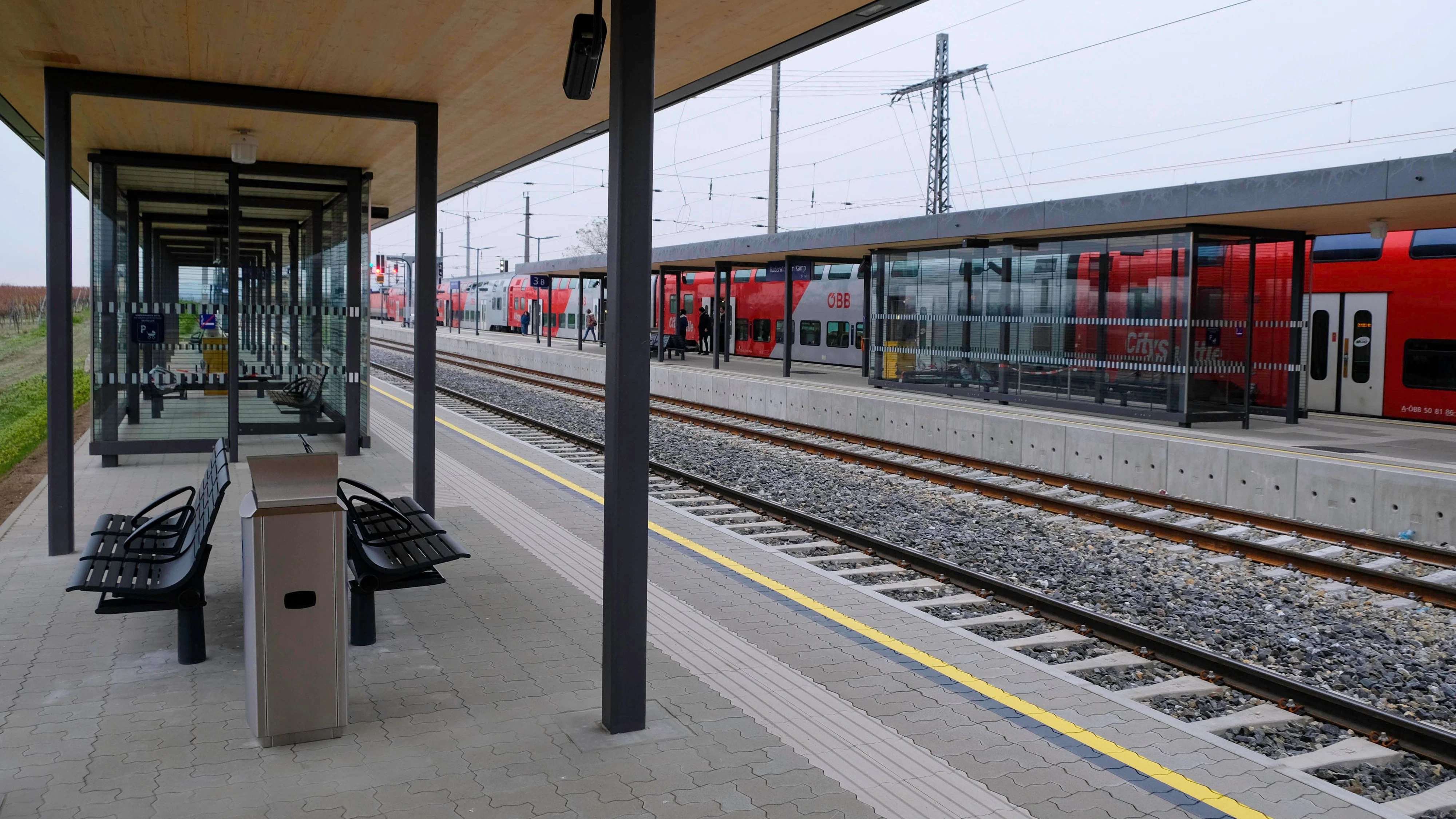 Bahnhof in Hadersdorf