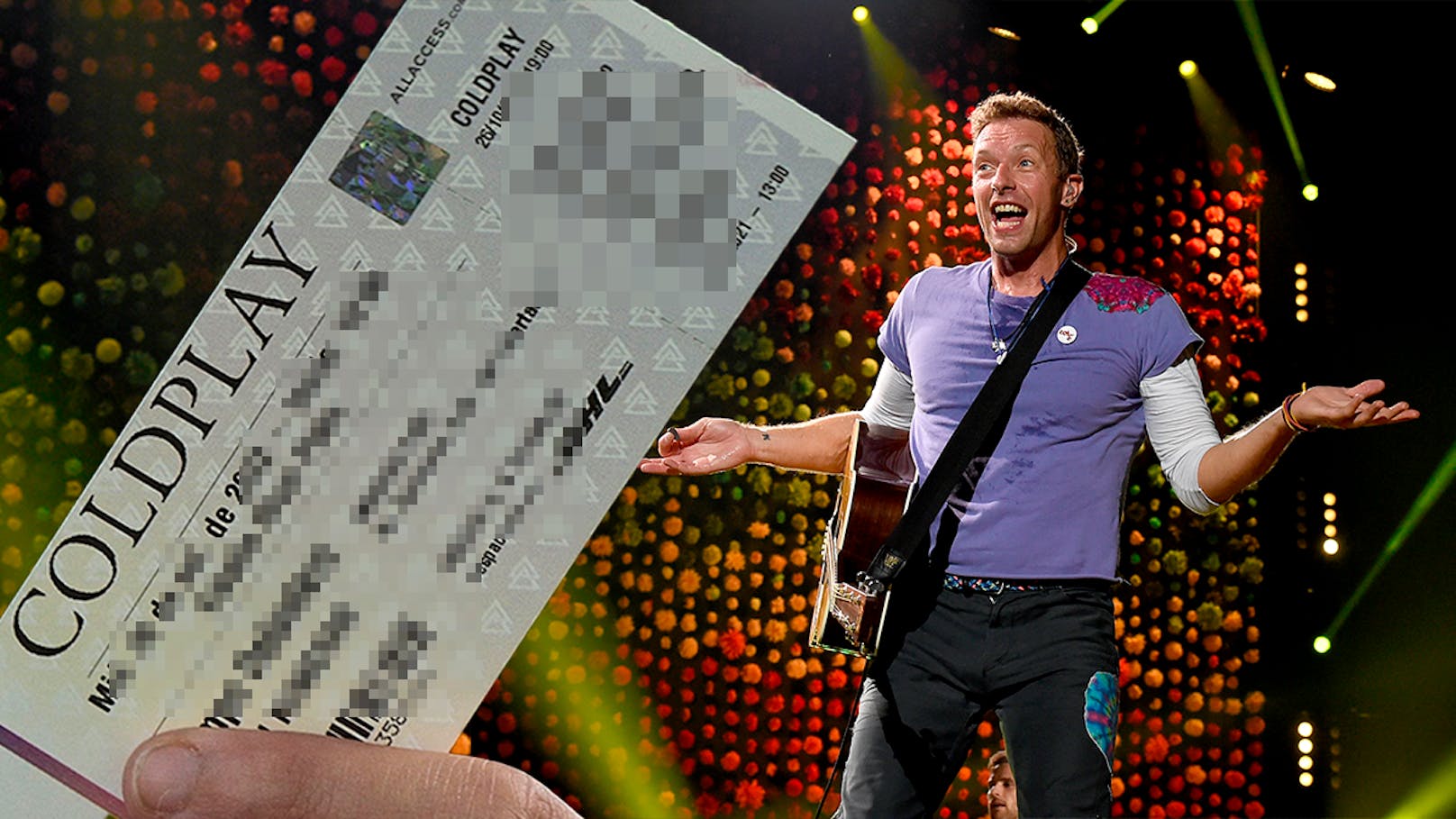 Betrug mit Coldplay-Tickets – Fans sahen die Band nicht