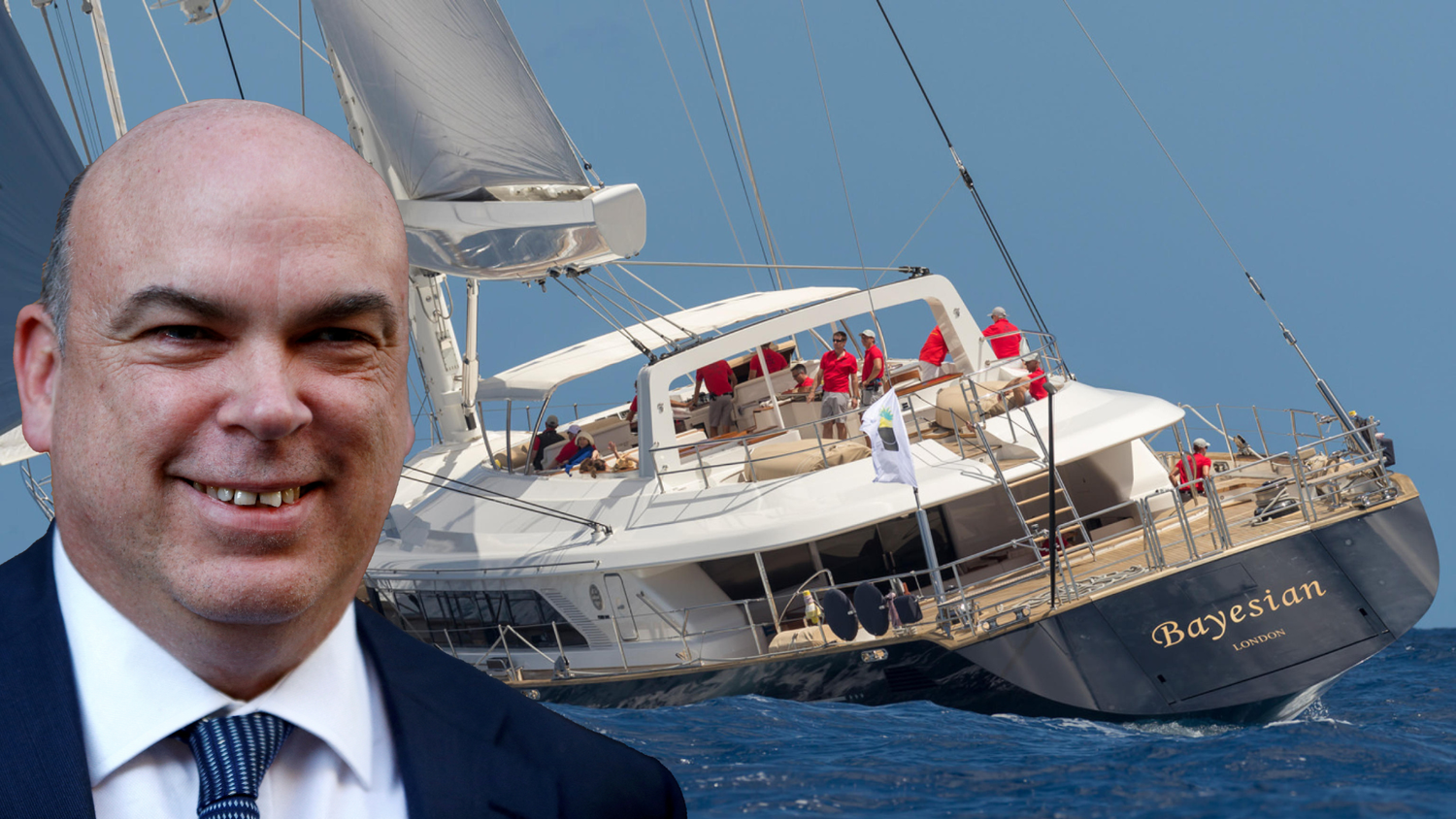 Milliardär und Eigentümer der Segeljacht 