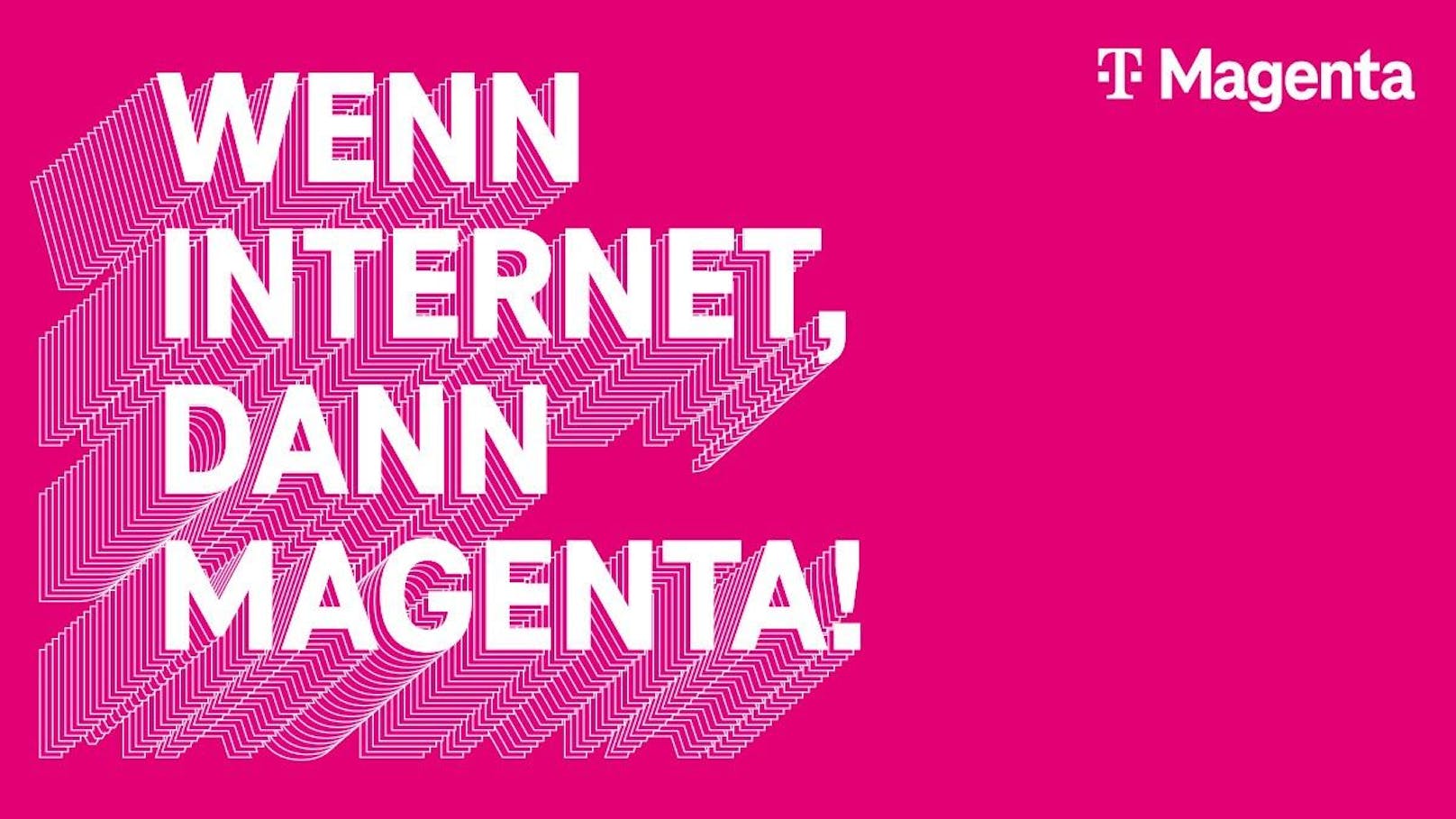 Magenta startet neue Breitband-Internetkampagne.