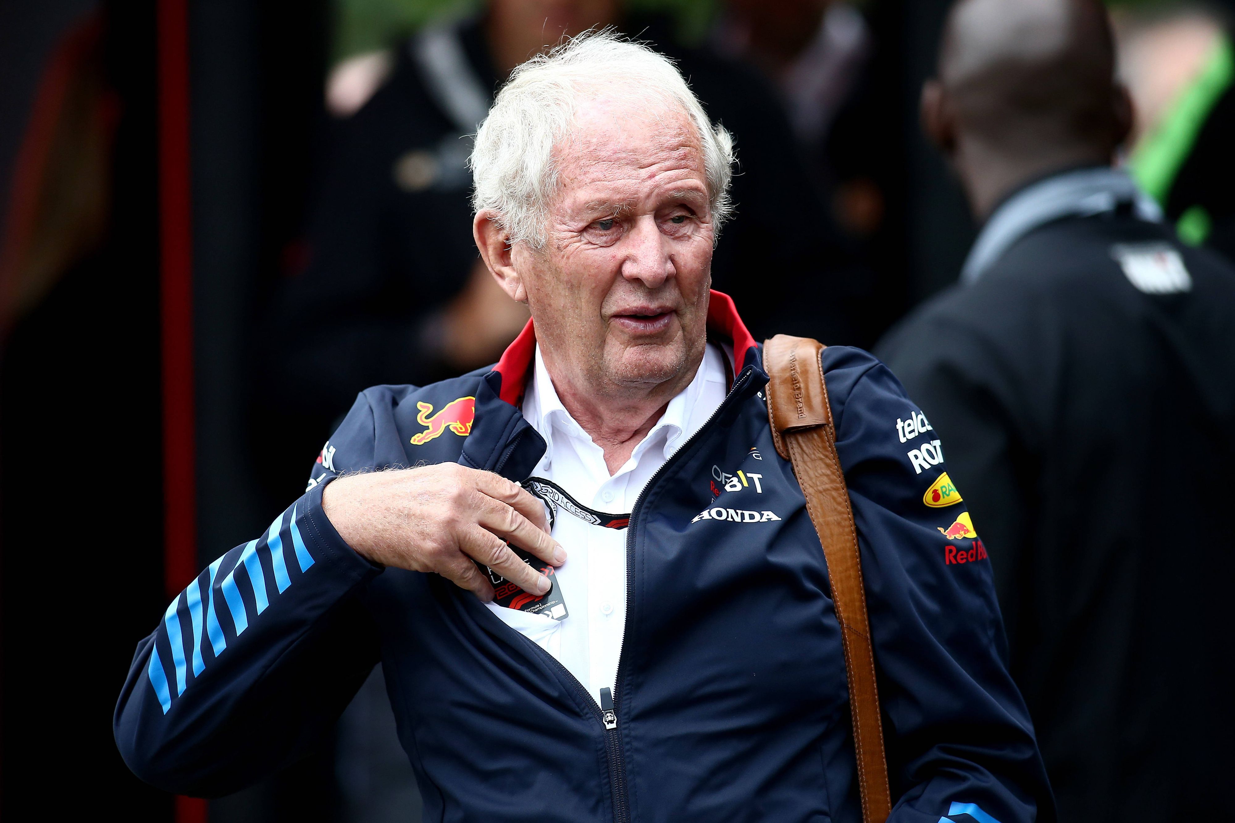 Red-Bull-Motorsportberater Helmut Marko. 