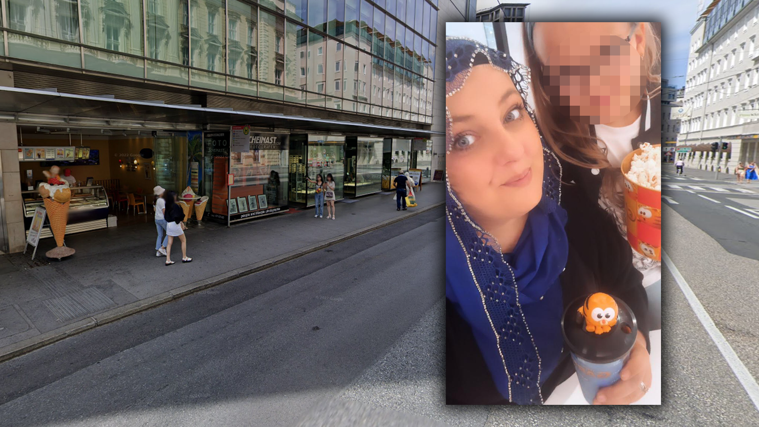 Das Eislokal ließ die Salzburgerin nicht auf die Toilette. Sie musste ein anderes Lokal aufsuchen.