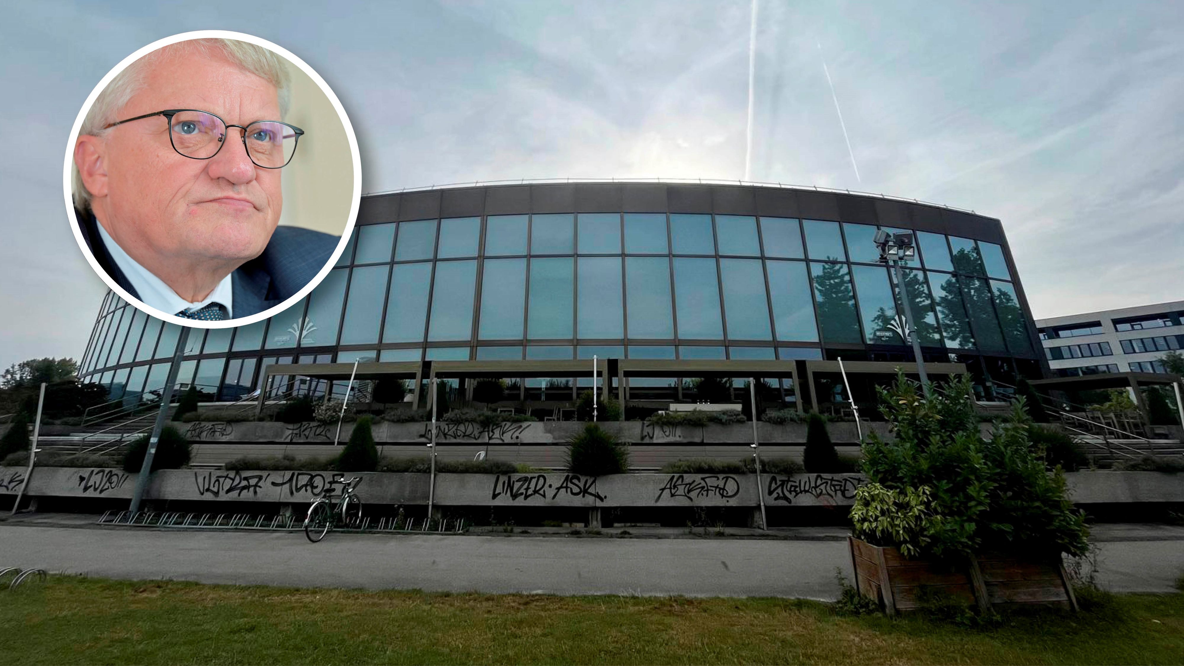 Dunkle Wolken über dem Brucknerhaus. Bürgermeister Luger ist über die Affäre rund um die Konzertstätte gestolpert.