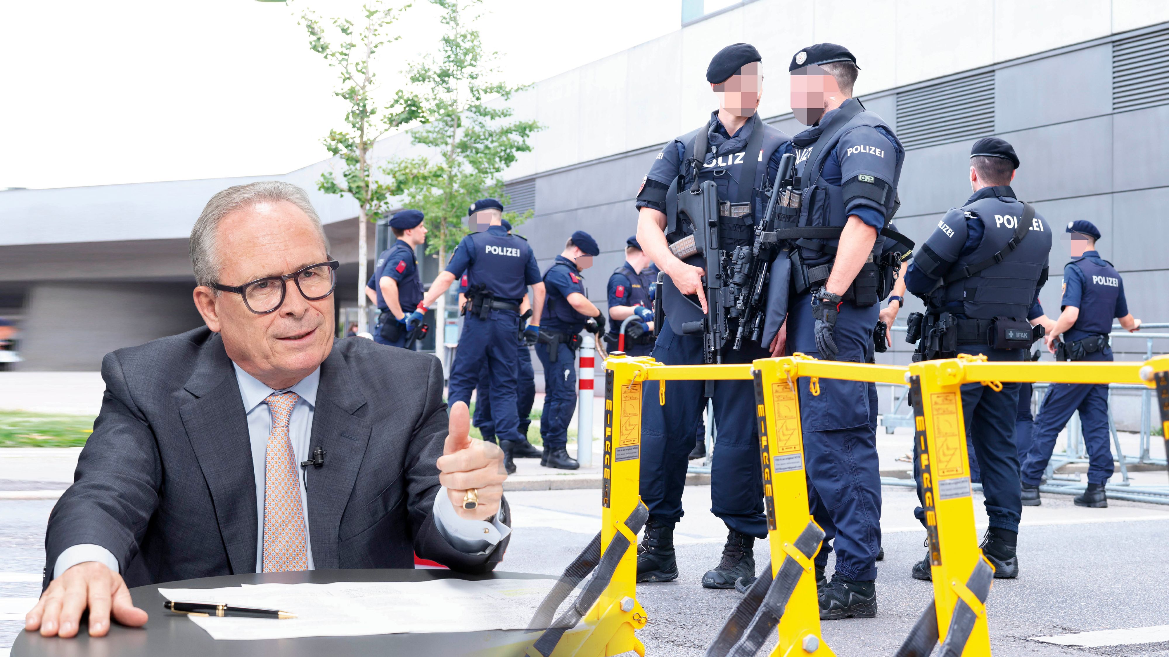 Nach den Ereignissen rund um die Taylor Swift-Konzerte wurden die Sicherheitsmaßnahmen für Coldplay verschärft. Karl Mahrer (im Bild) fordert weitere Maßnahmen gegen den Terror.