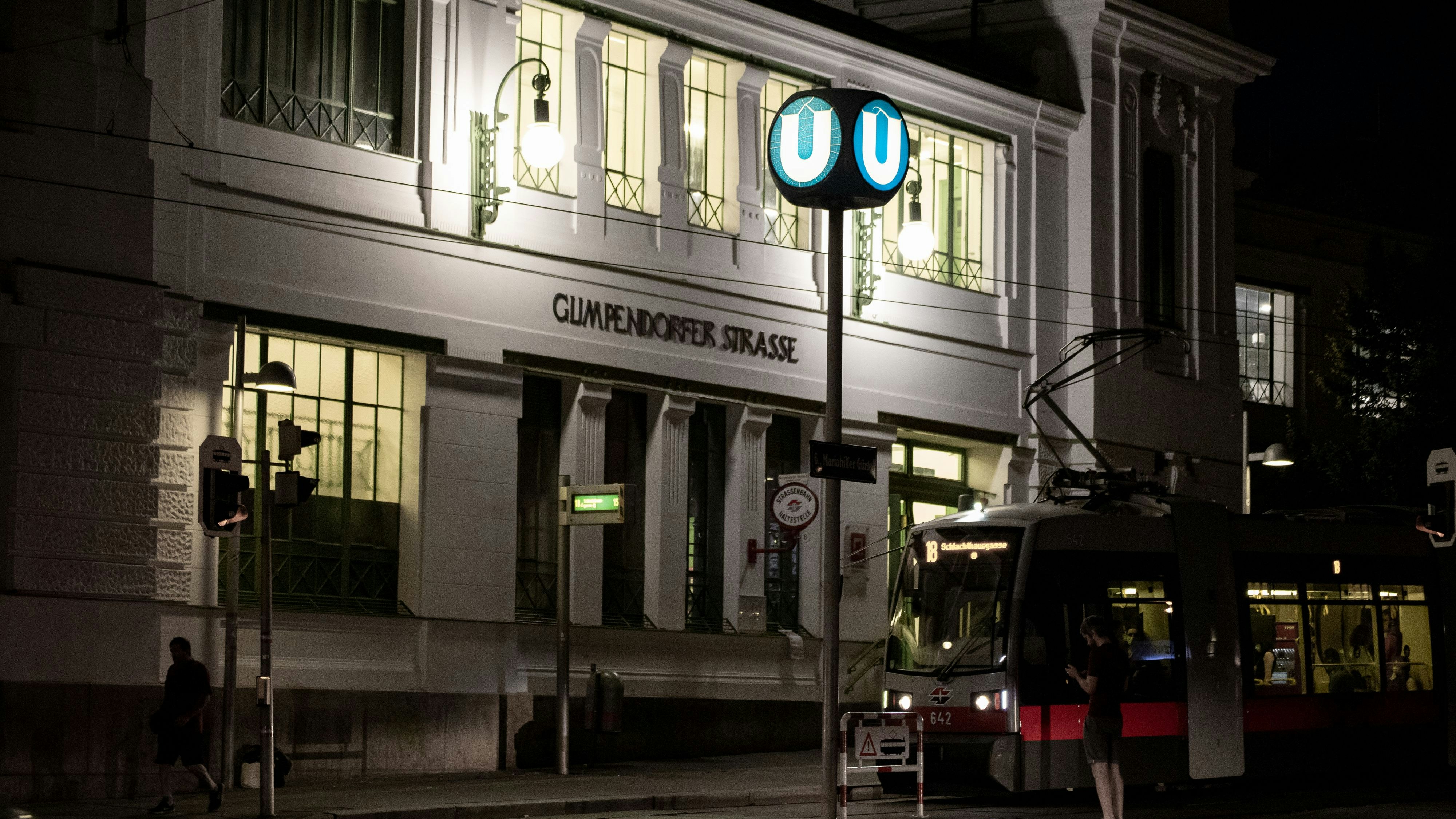 Der Vorfall ereignete sich im Bereich der U6-Station "Gumpendorfer Straße", Archivbild. 