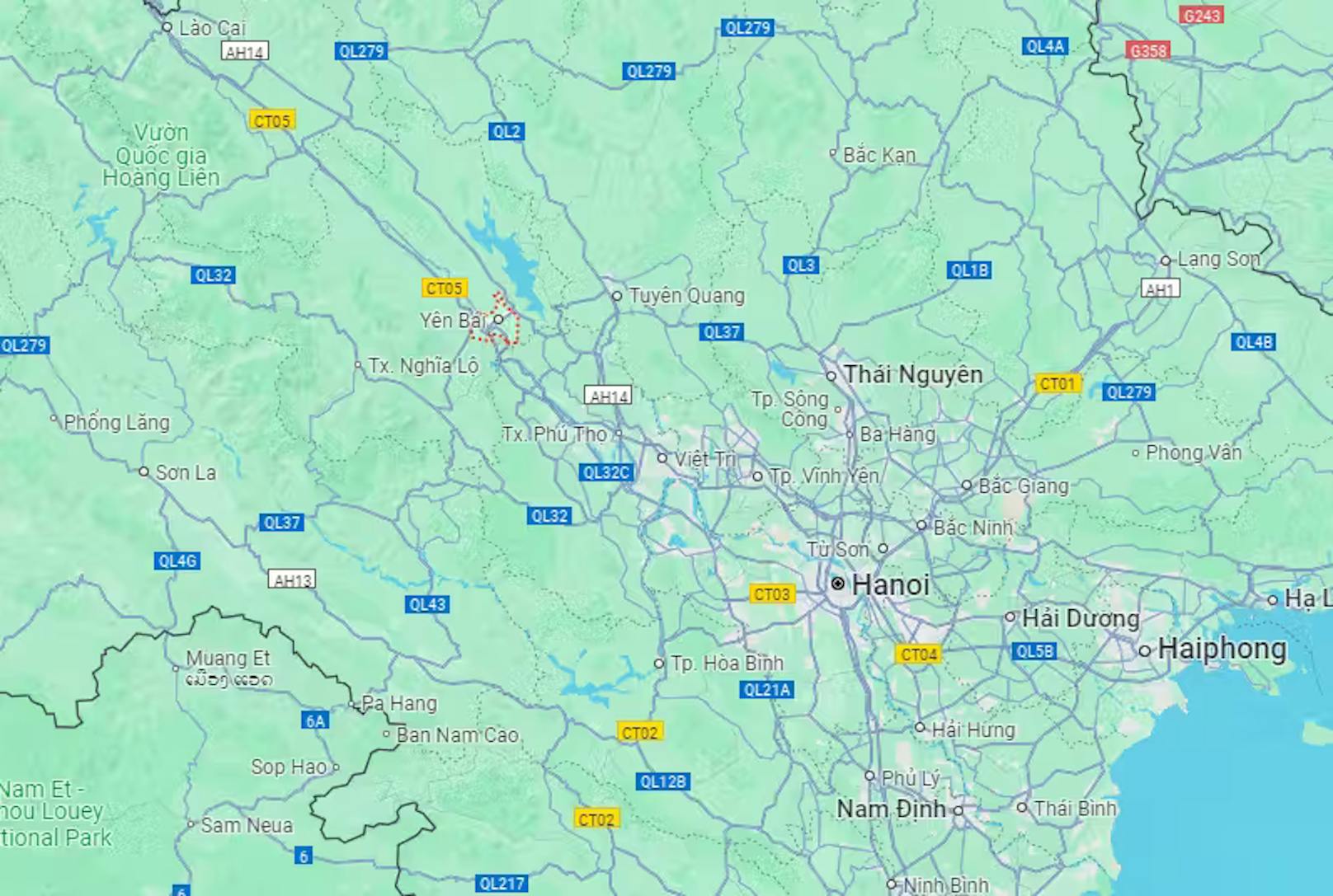 Der Bub hatte sich in der Provinz Yen Bai nordwestlich von Hanoi verirrt.