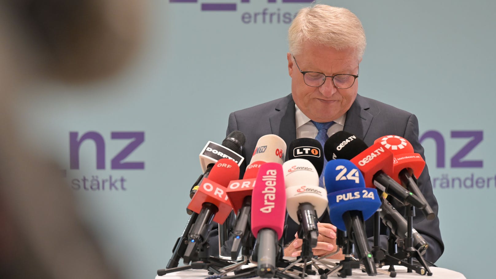 Die letzte Pressekonferenz als Bürgermeister: Klaus Luger zog Bilanz.