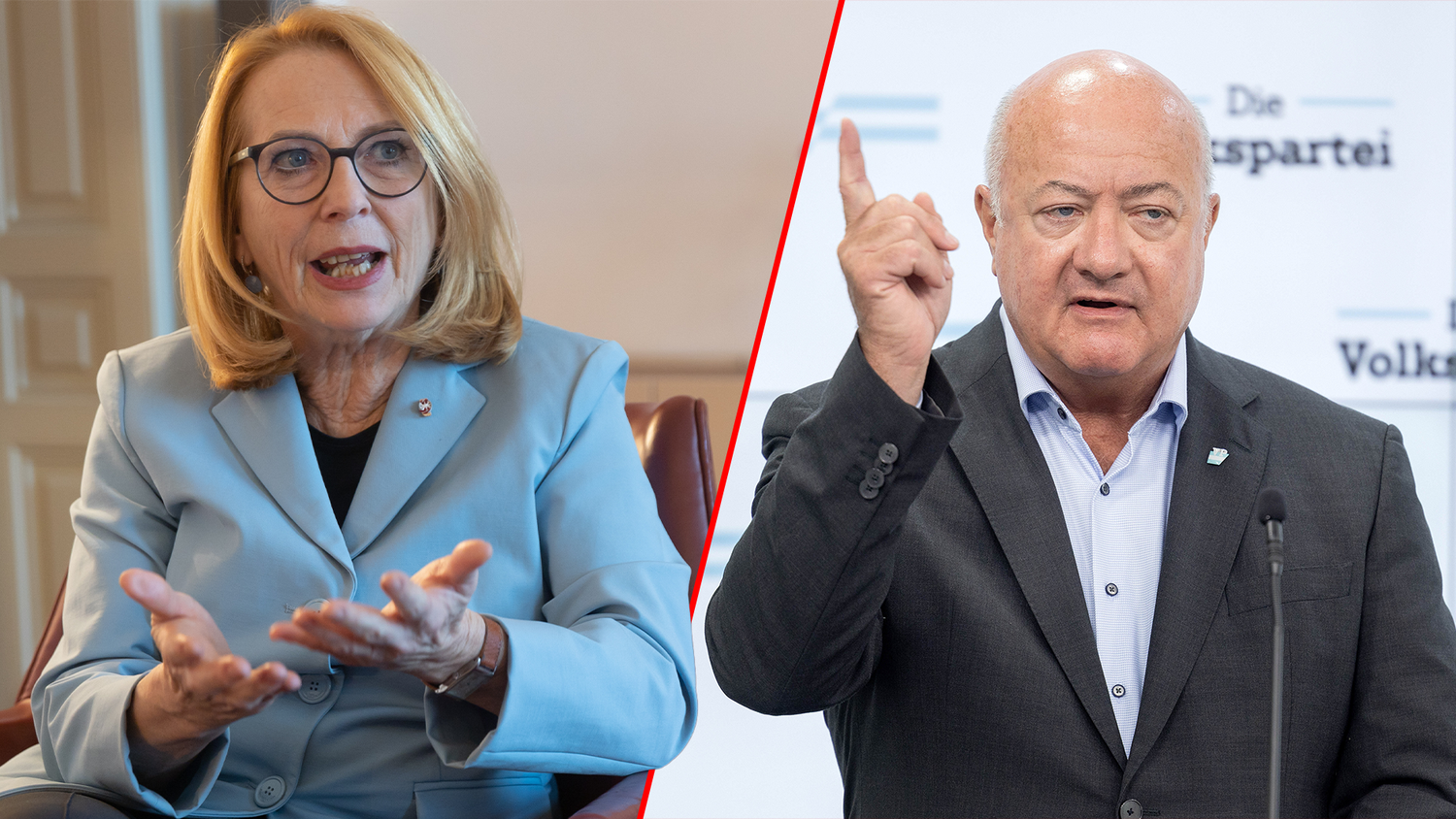 Nach der Kritik der Zweiten Nationalratspräsidentin Doris Bures (SPÖ) reagierte ÖVP-Generalsekretär Christian Stocker.