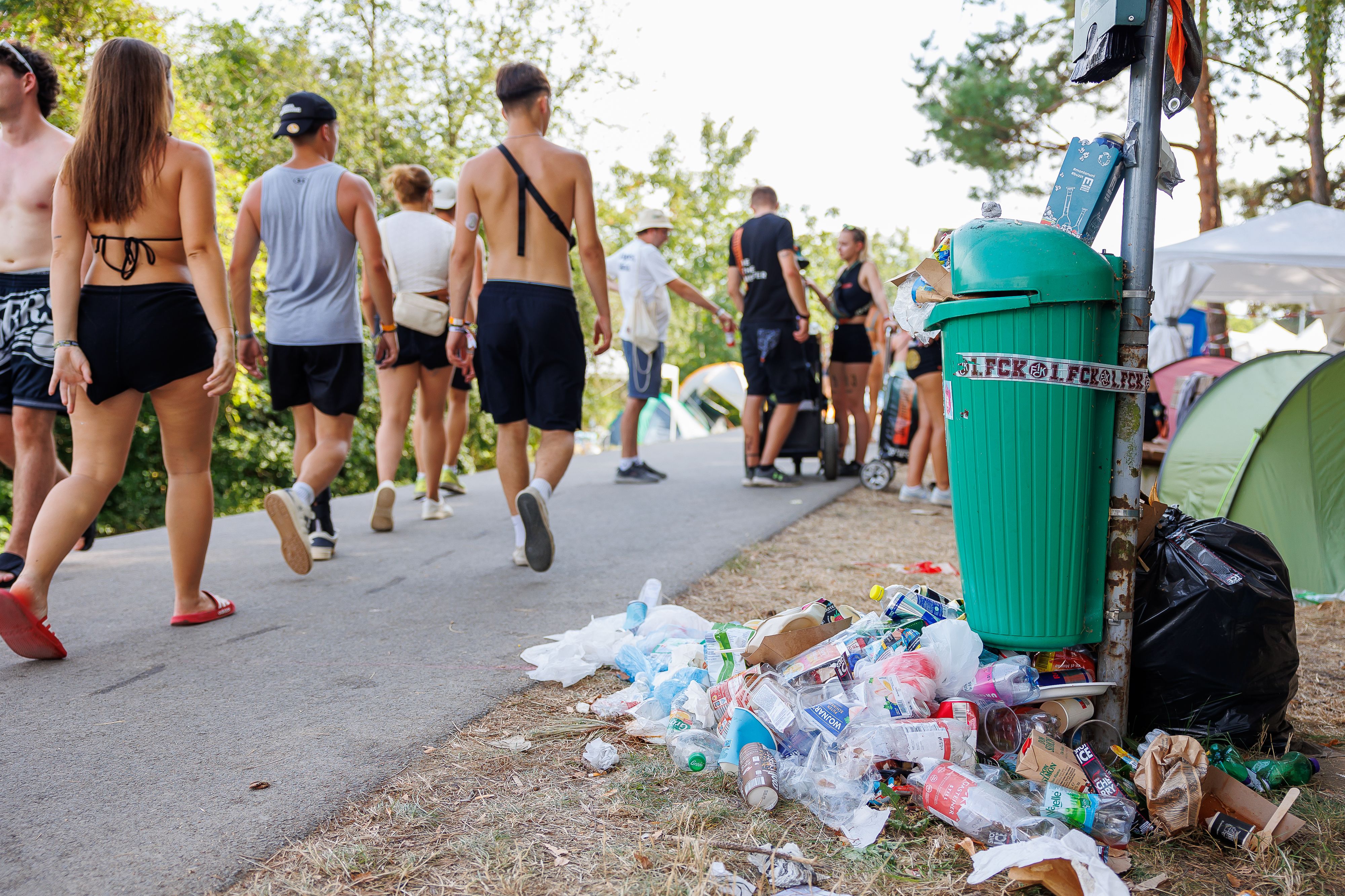Der Unfall ereignete sich bei Abbauarbeiten nach dem Frequency-Festival. (Symbolbild)