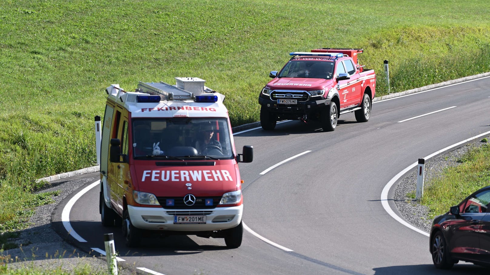 Anrainer hören mysteriöse Hilferufe aus einem Wald nahe Kettenreith (Gemeinde Kilb). Doch ein Rettungsversuch bleibt bislang erfolglos: Von der Person fehlt jede Spur.