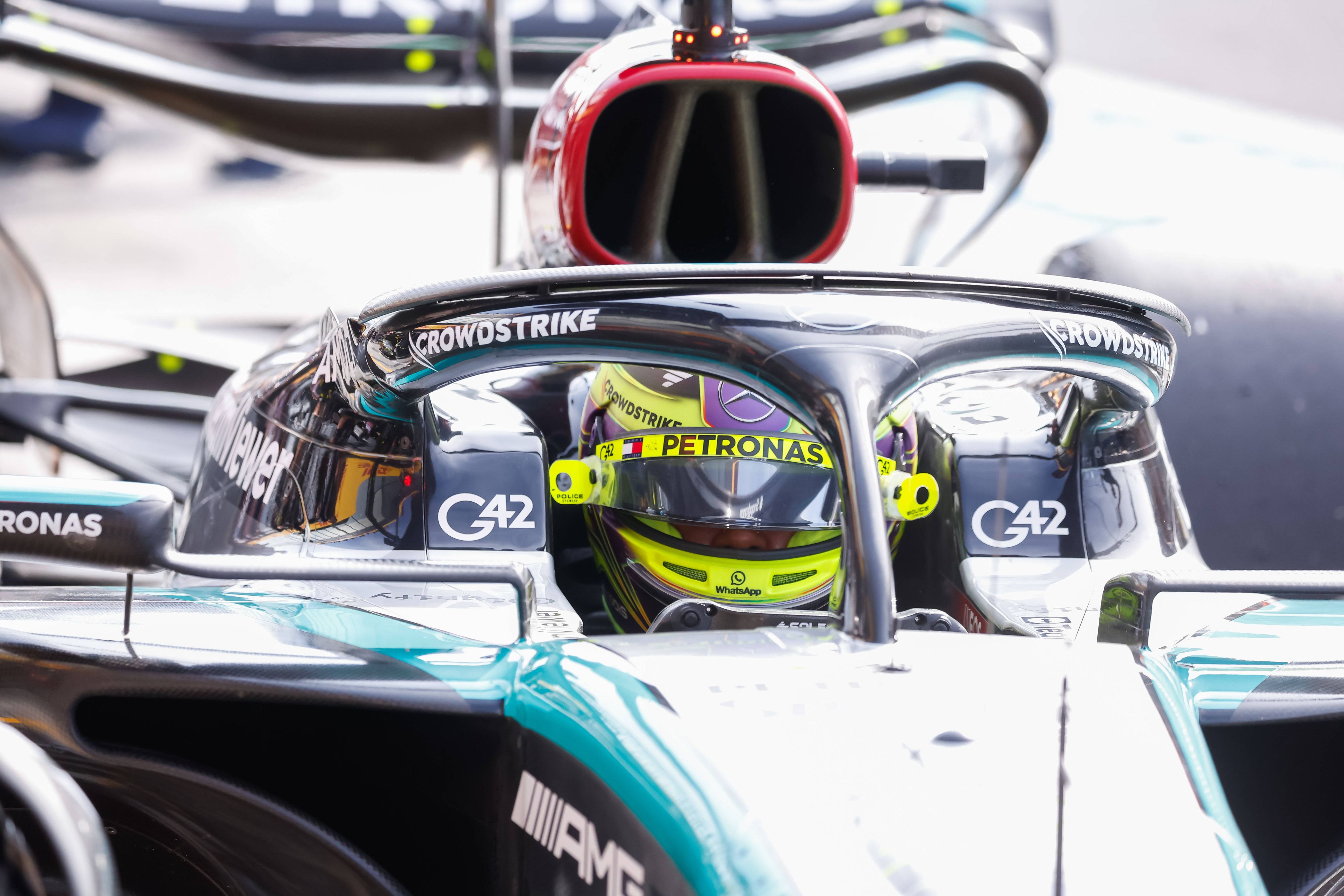 Mercedes-Ass Lewis Hamilton. 