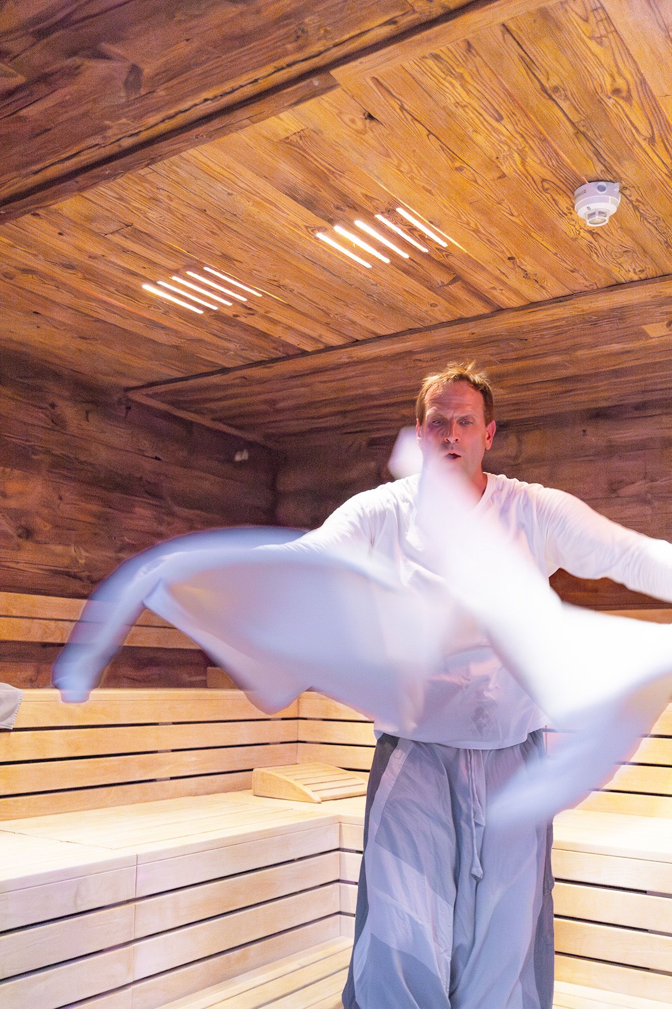 Der preisgekrönte Saunameister und Juror <strong>Alen Pikon</strong> setzt auf den Wohlfühleffekt.