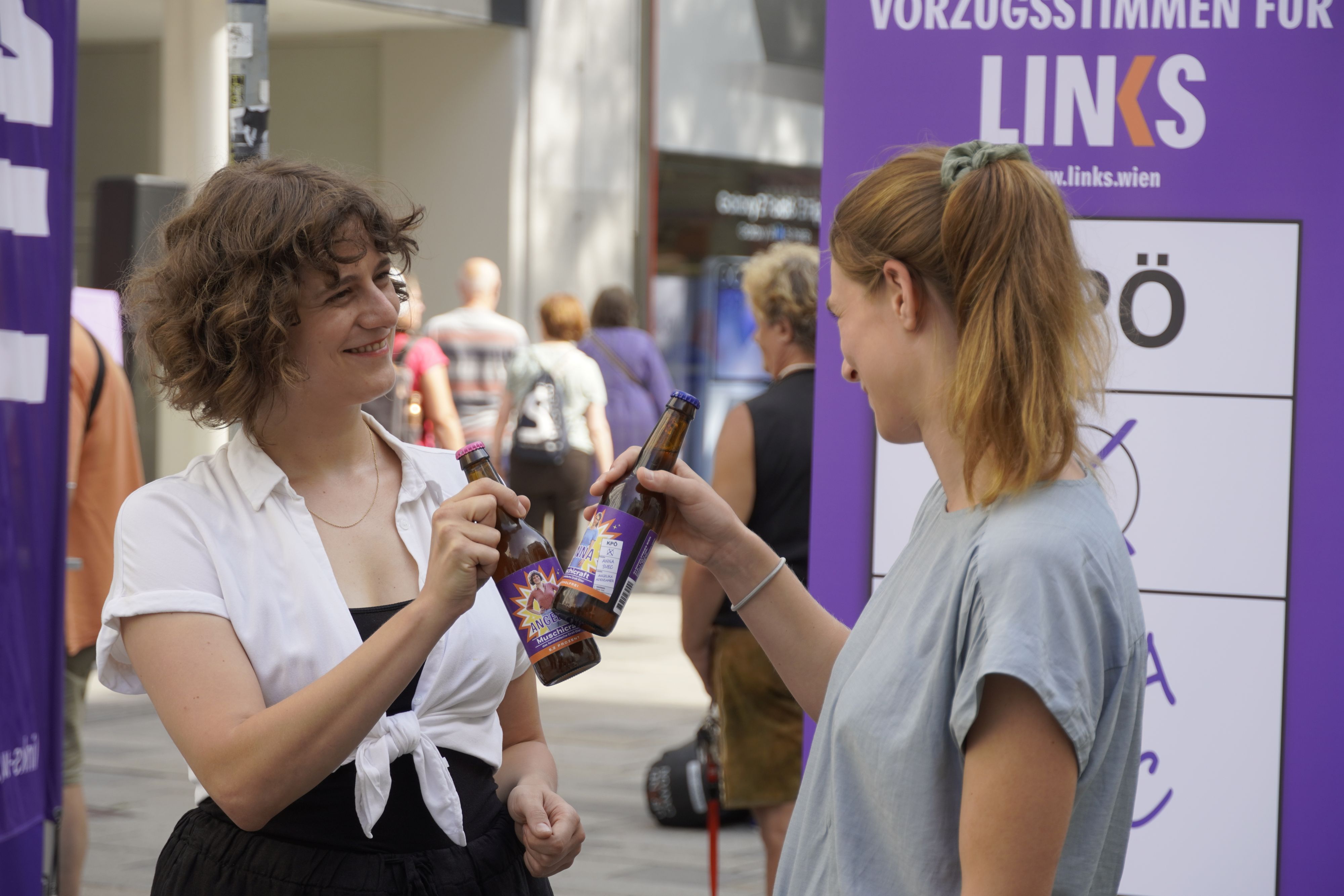 Die Kandidaten der 2020 in Wien gegründeten Partei 