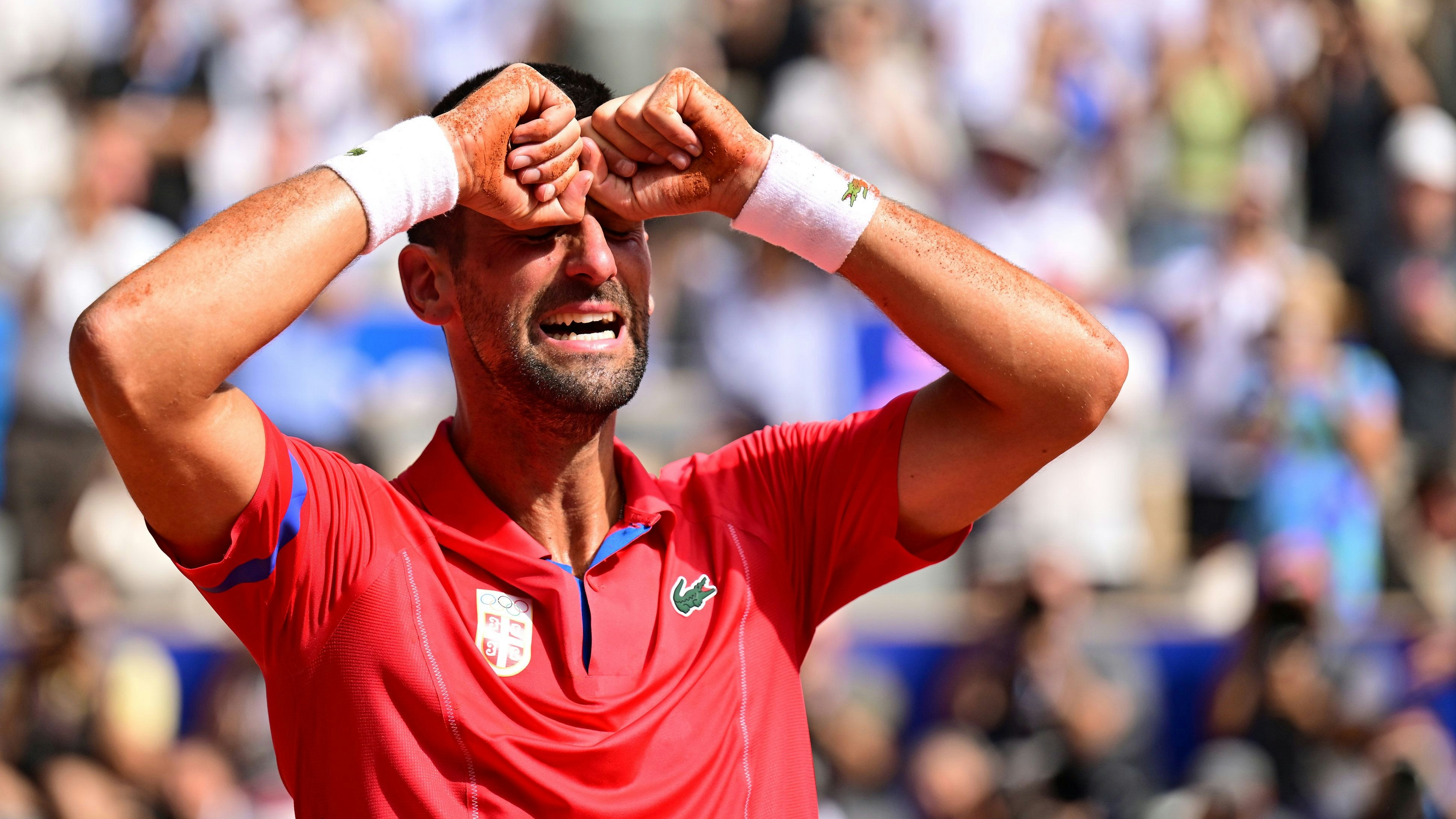 Der frischgebackene Olympiasieger Novak Djokovic.