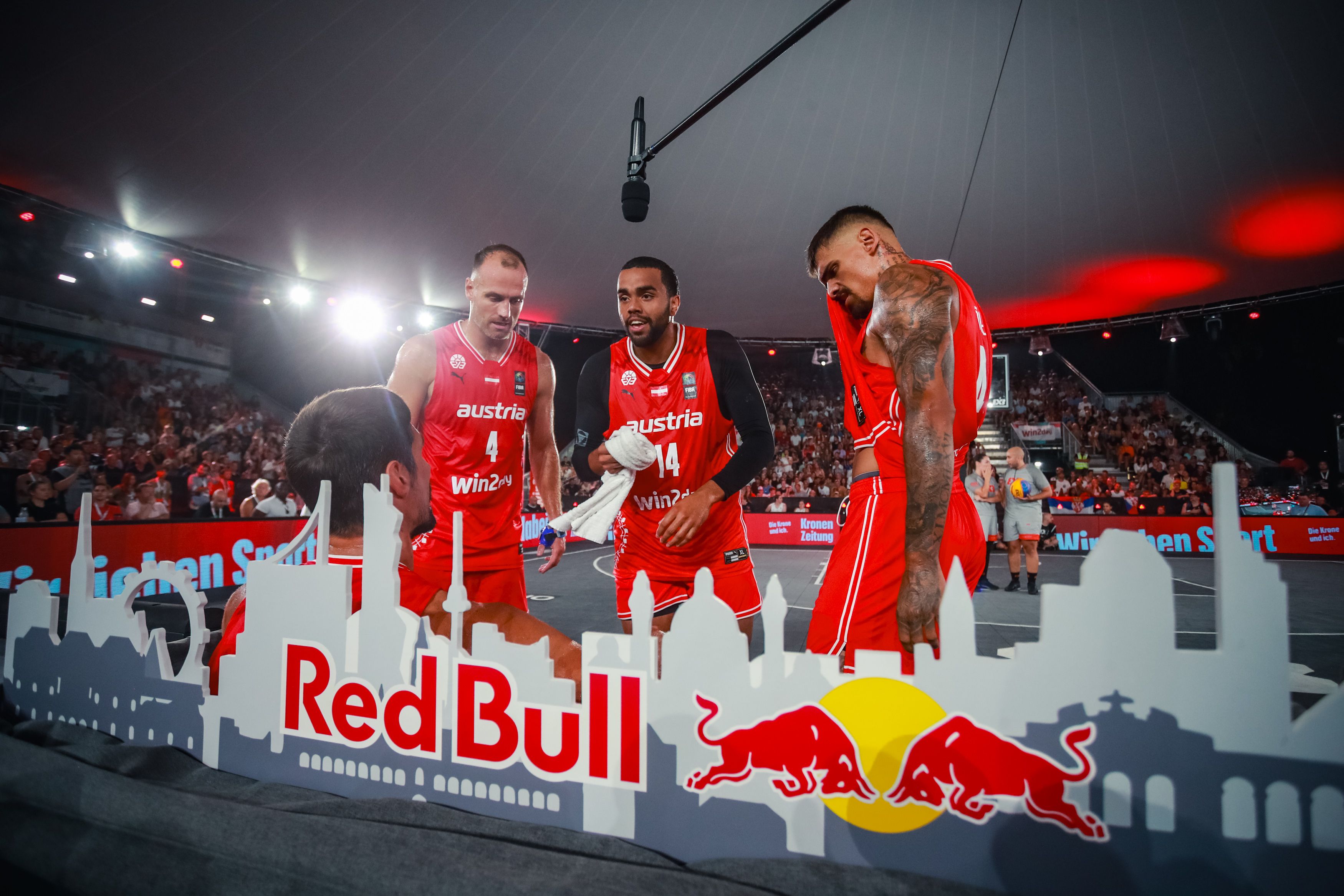 Die österreichischen 3x3 Basketballer haben bei der Heim-EM das Endspiel erreicht.