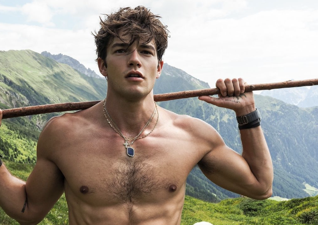 Model Peter Mairhofer hat als 