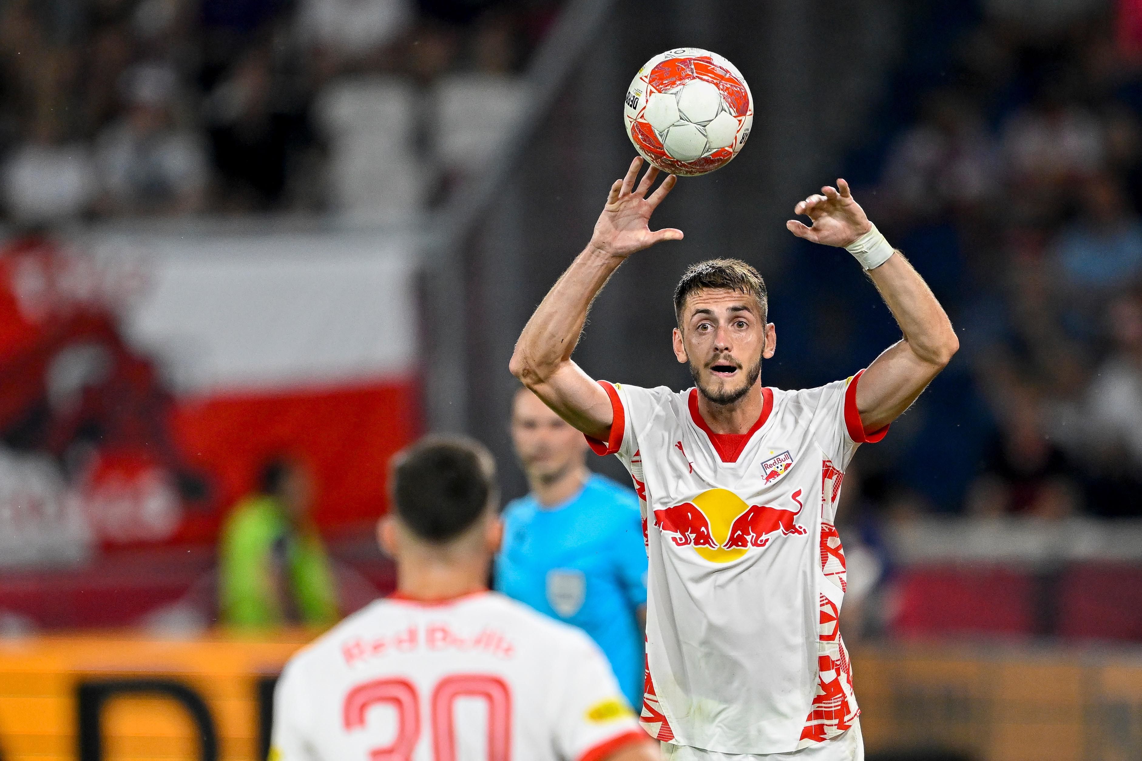 Aleksa Terzic wird den Salzburgern im Rückspiel der Champions-League-Qualifikation nicht zur Verfügung stehen.