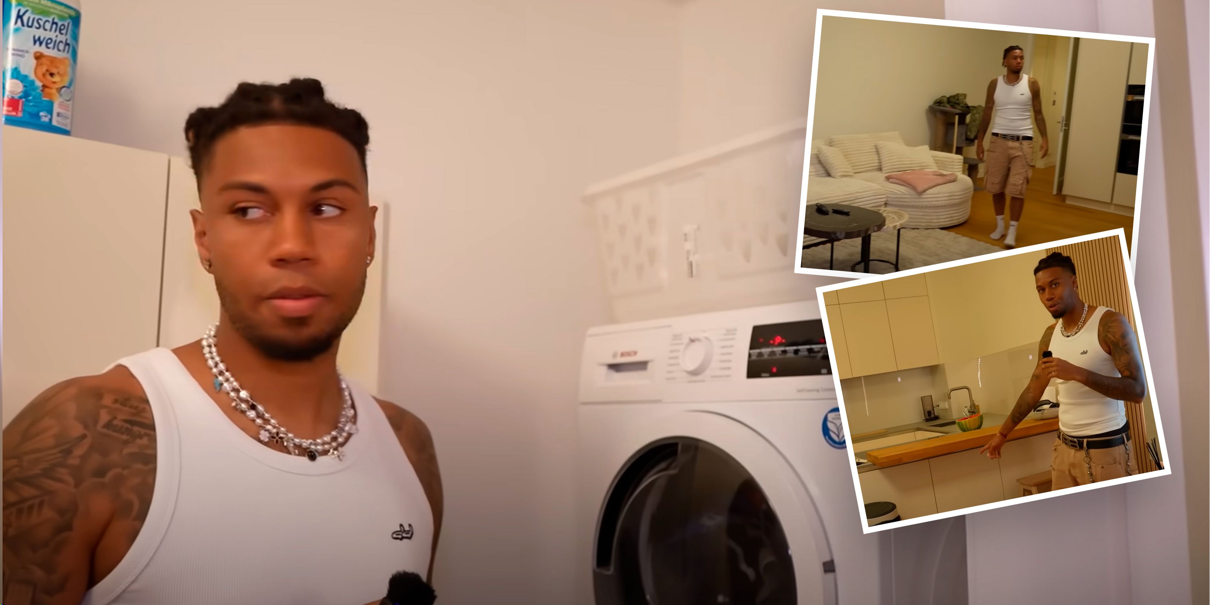 Sidney Friede führt durch seine Wohnung.