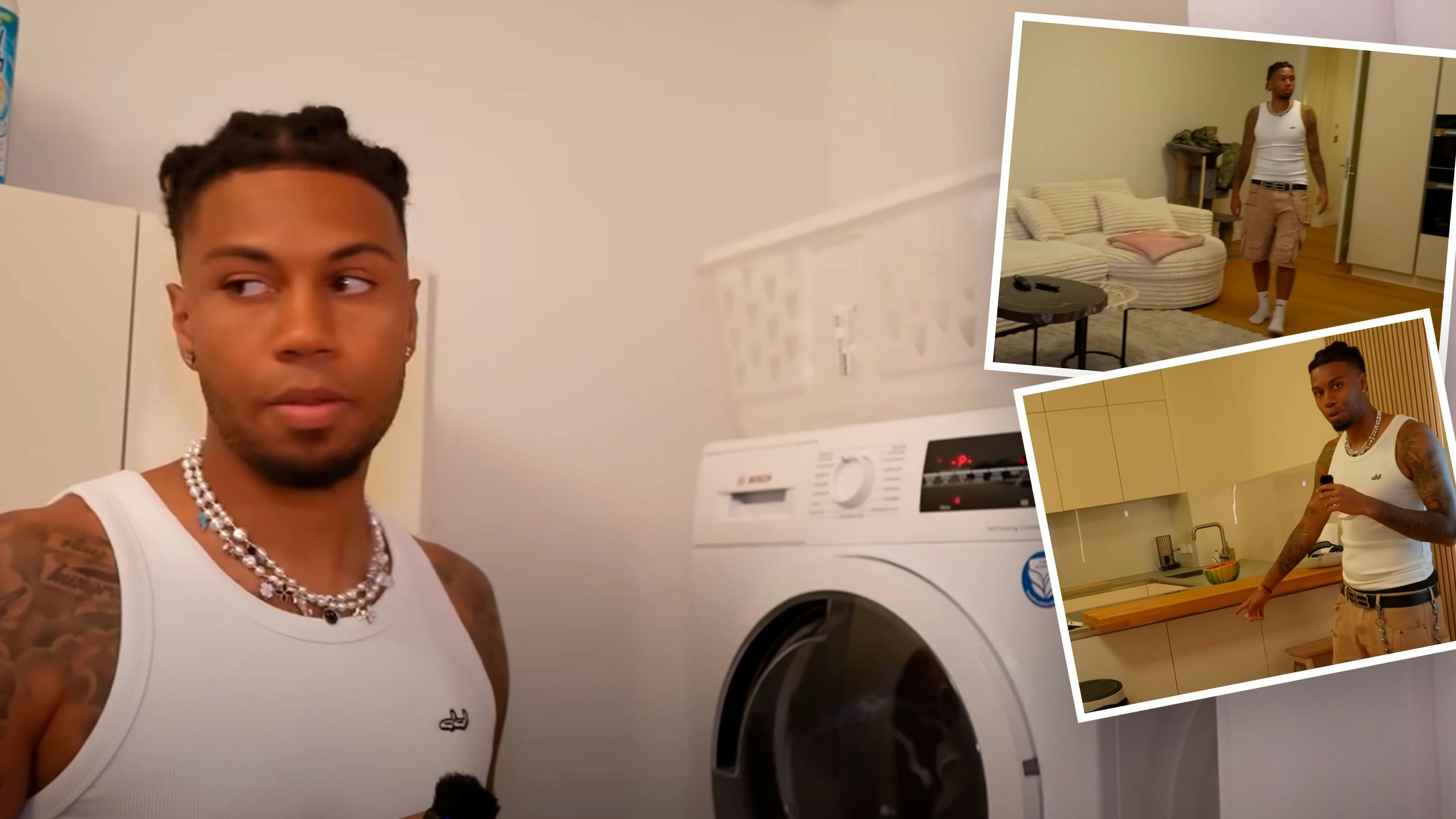 Sidney Friede führt durch seine Wohnung.