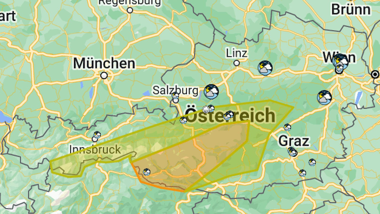 Kräftige Gewitter! Experten warnen vor Sintflut-Regen