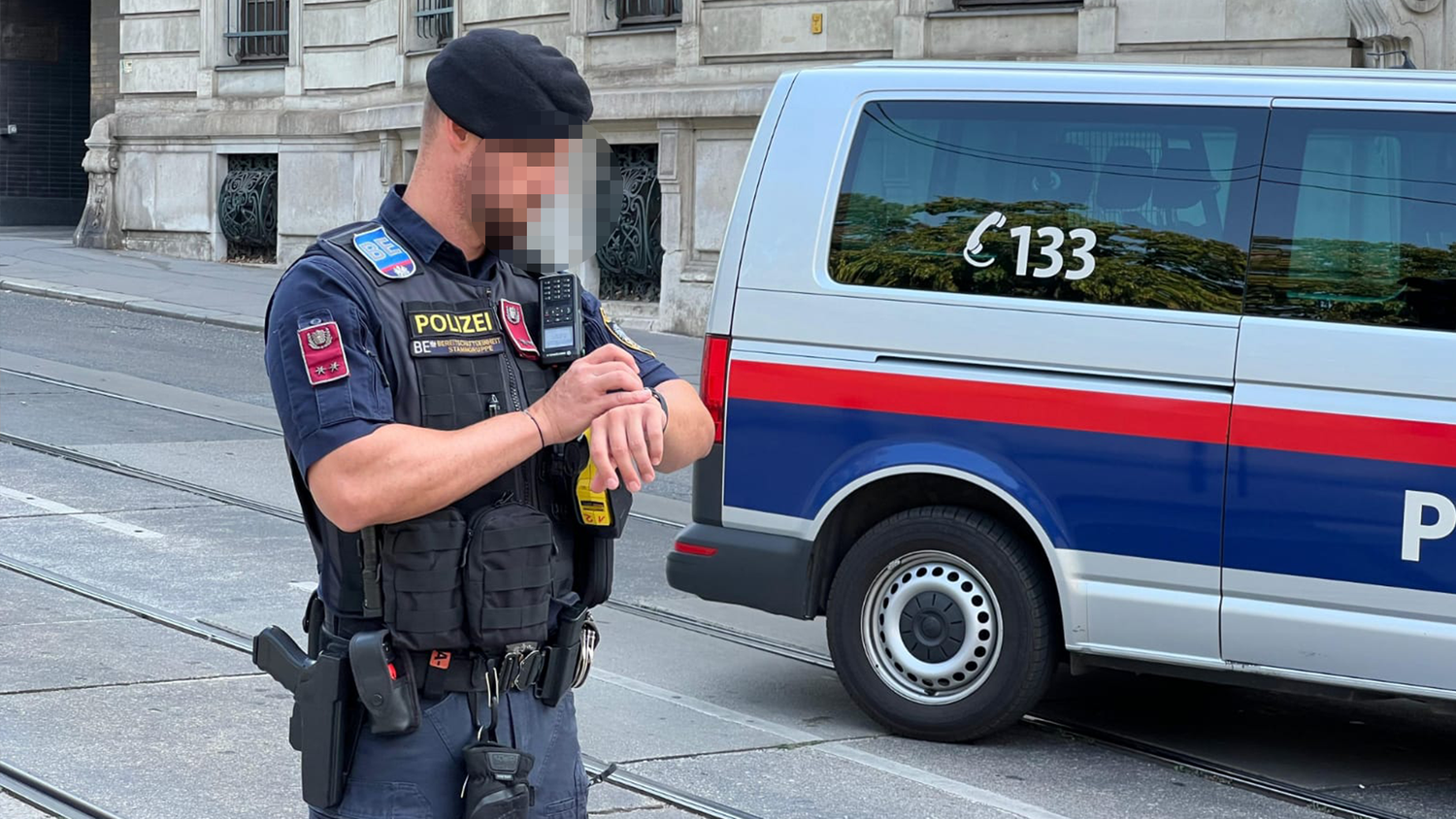 Polizei-EInsatz in Wien (Archivfoto)