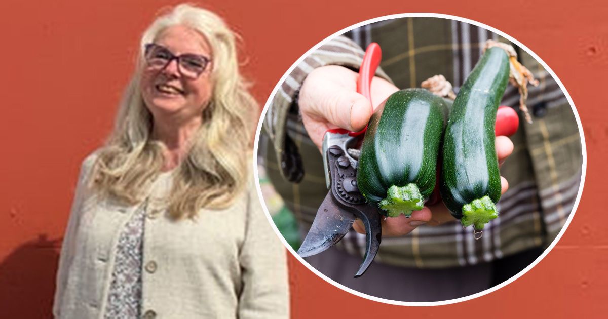 Helga Knoche-Harries aus Deutschland erlitt durch den Verzehr einer selbst gezogenen Zucchini eine mittelschwere Vergiftung.