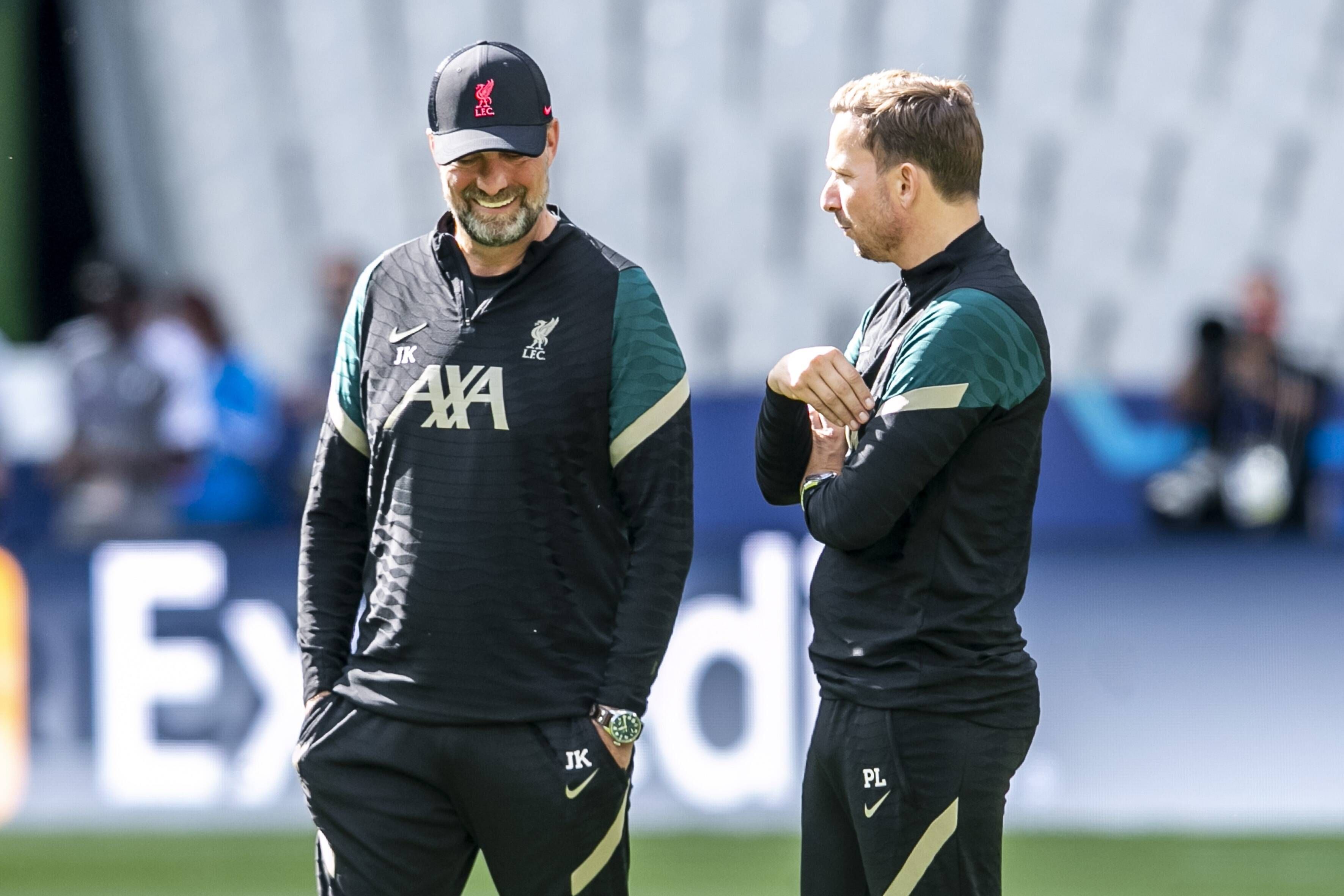 Jürgen Klopp und Pep Lijnders.