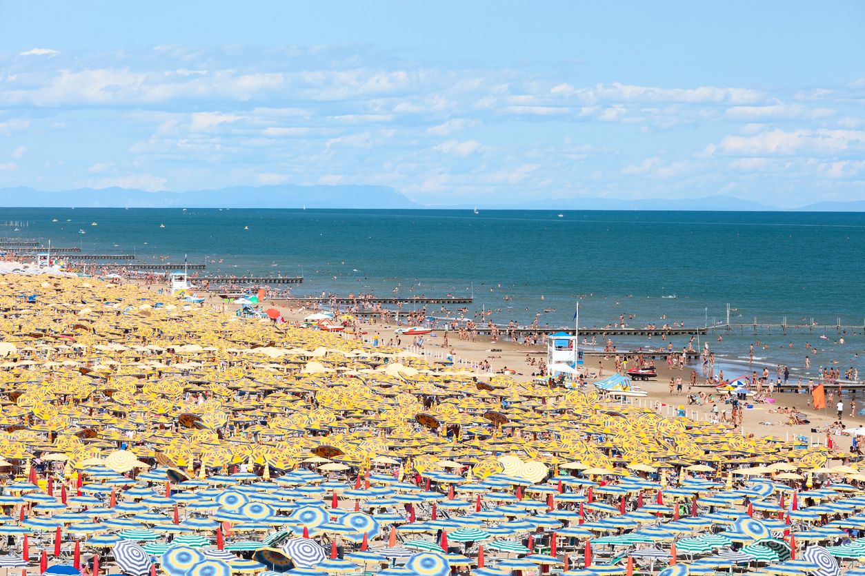 Die Tragödie ereignete sich am Strand von Jesolo.