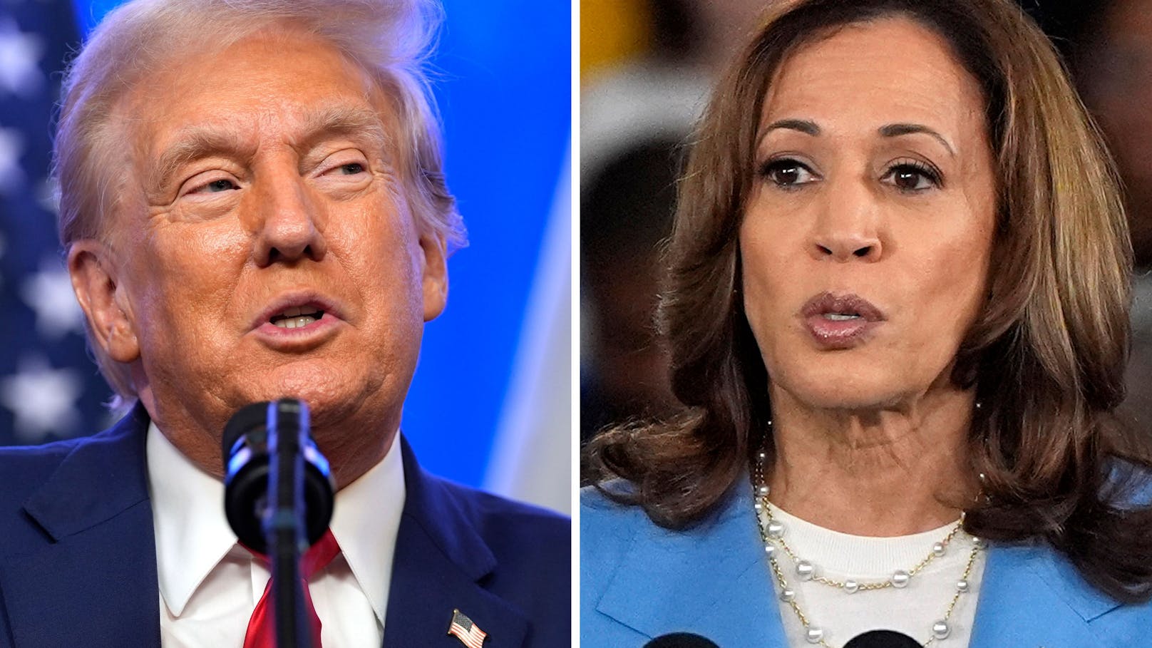 Trump und Harris streiten über Regeln für TV-Duell