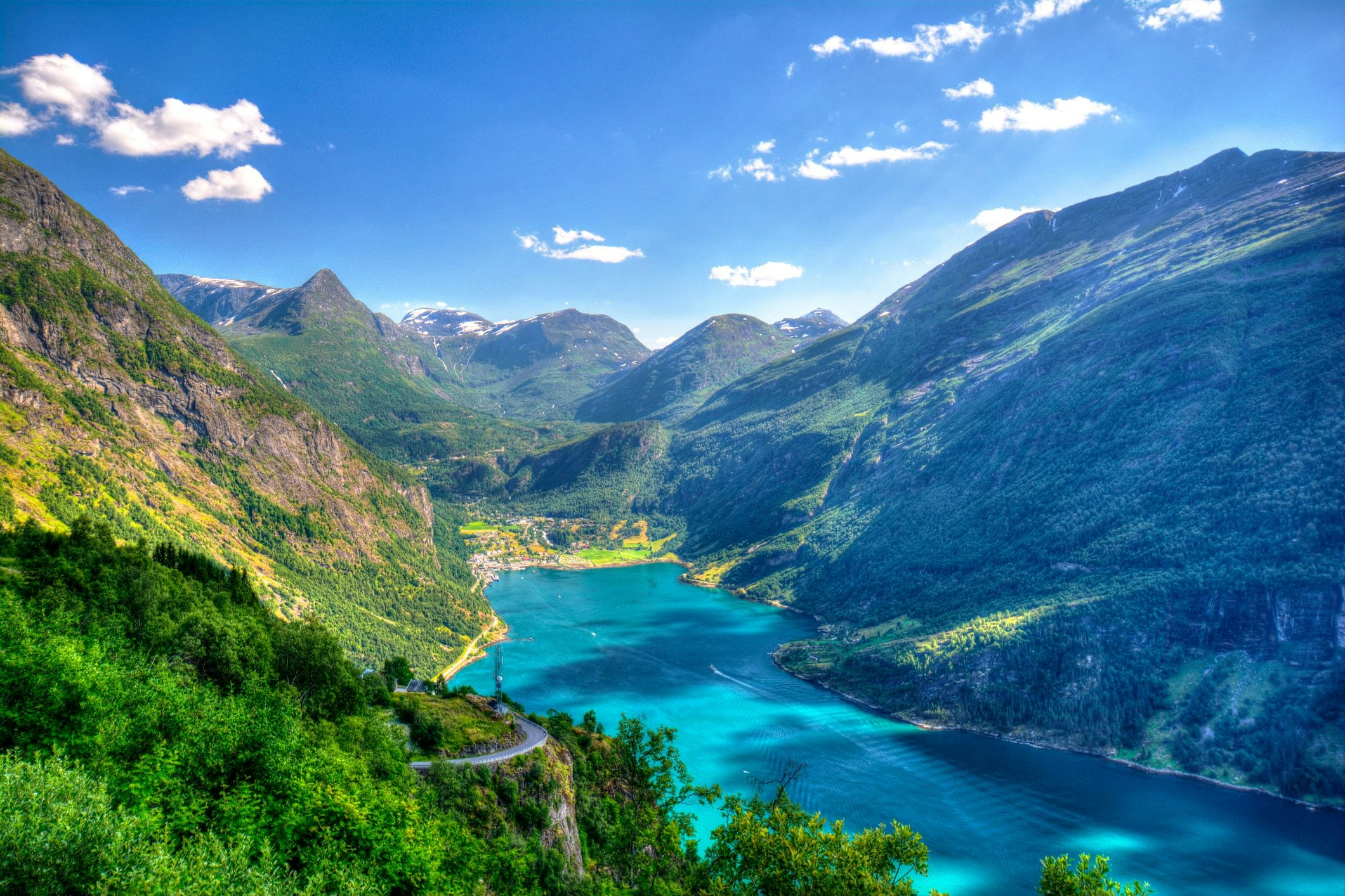 Der Geirangerfjord gilt als einer der schönsten Plätze in Norwegen