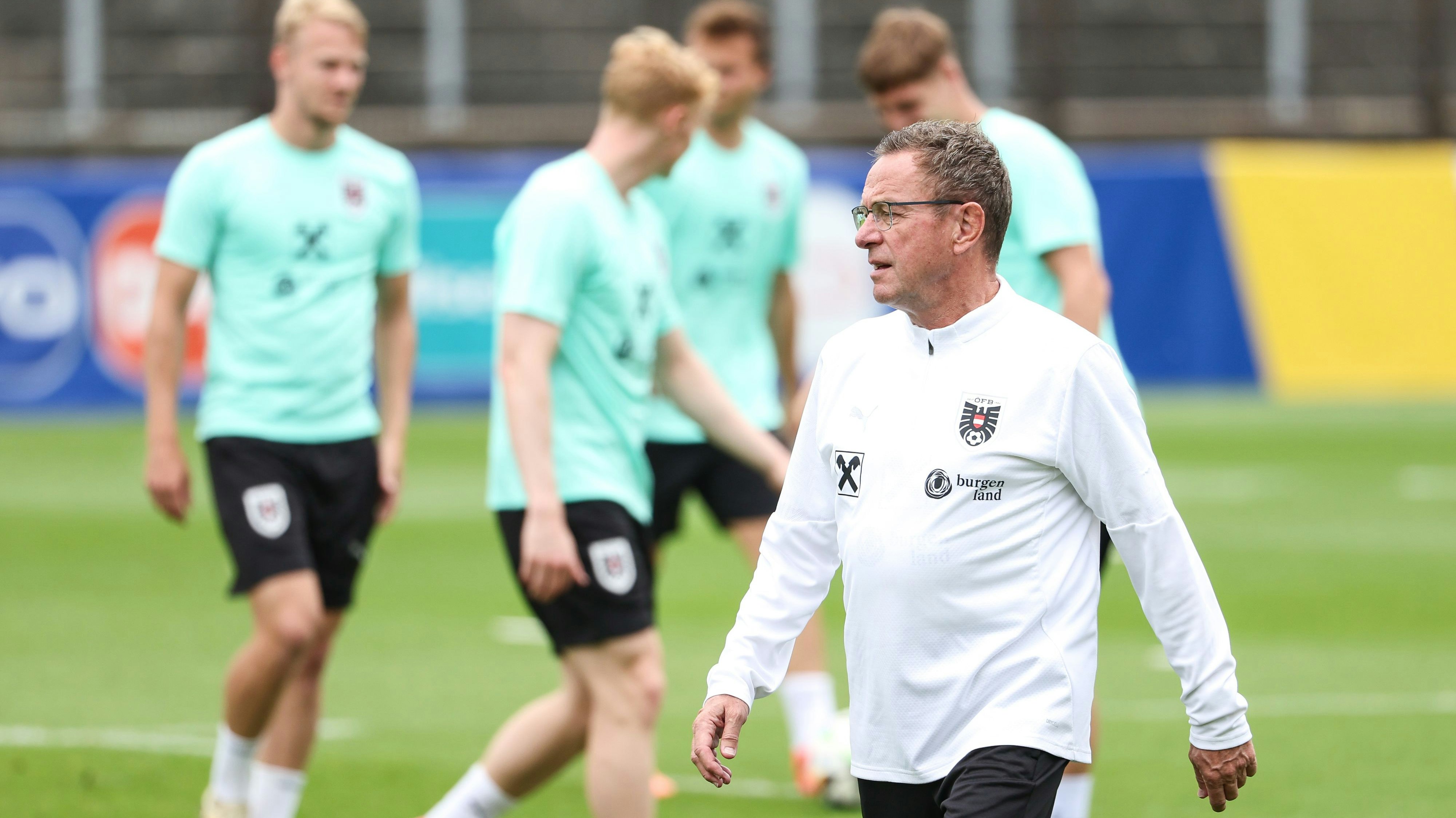 Teamchef Ralf Rangnick gibt seinen Teamkader bekannt.