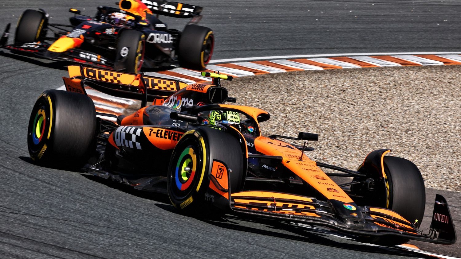 Lando Norris gegen Max Verstappen