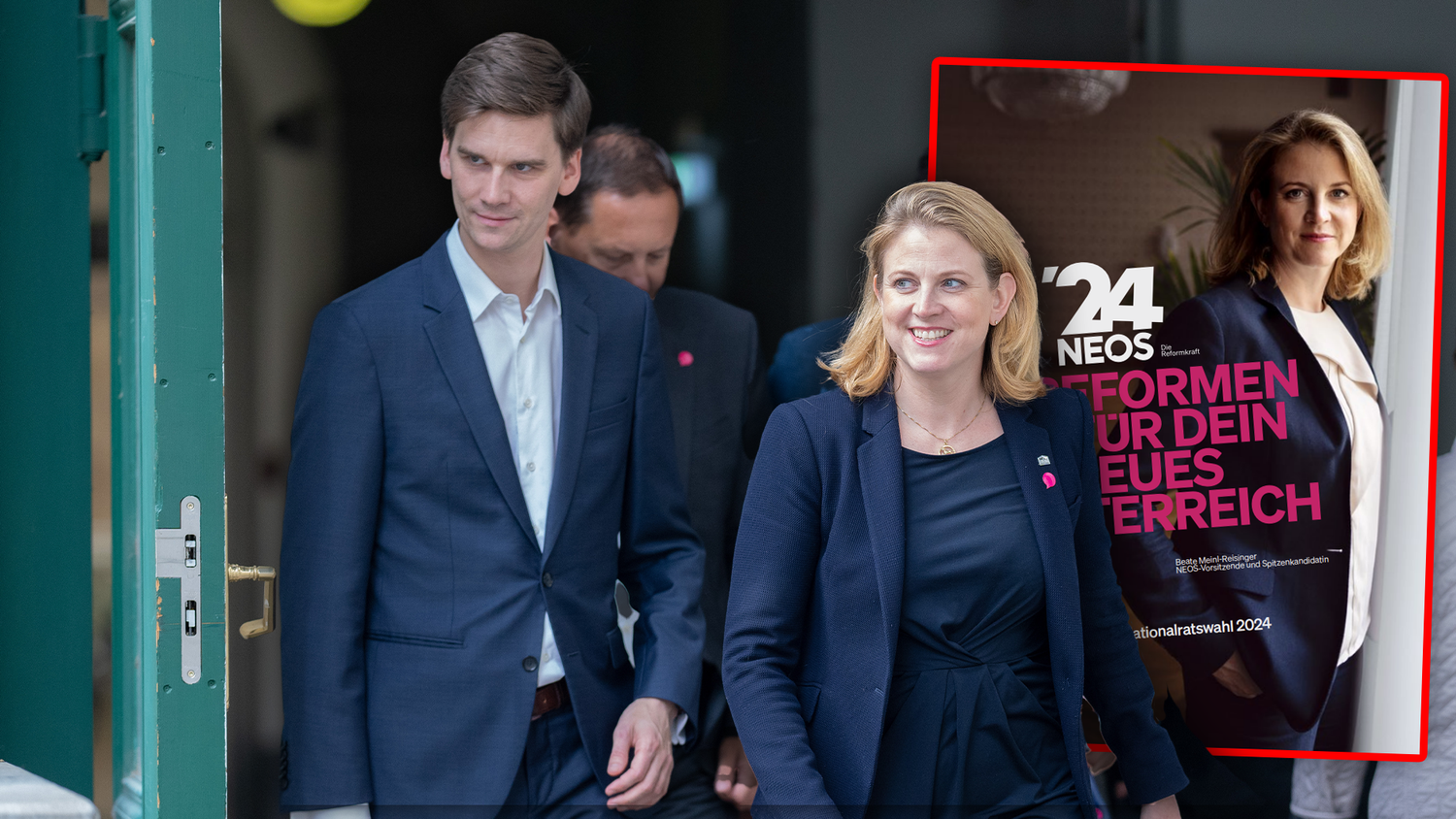 Die NEOS präsentierten am Dienstag ihr Wahlprogramm für ein 