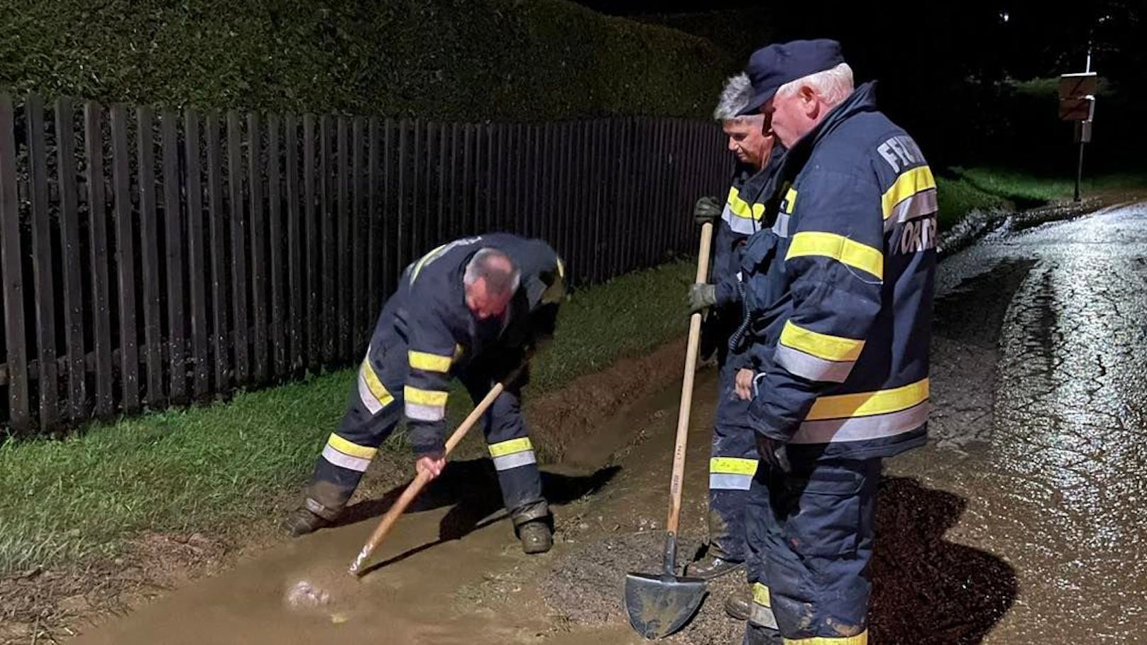 Bis 3 Uhr Früh dauerte der Einsatz.