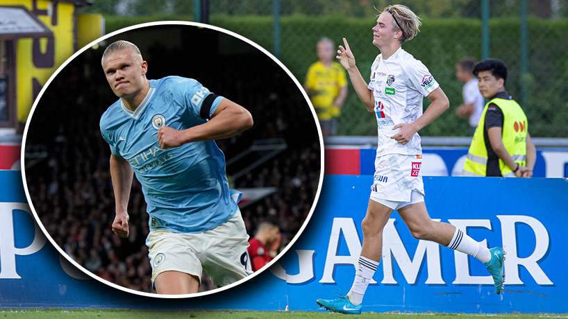 Erling Haaland ist das große Vorbild von Erik Kojzek