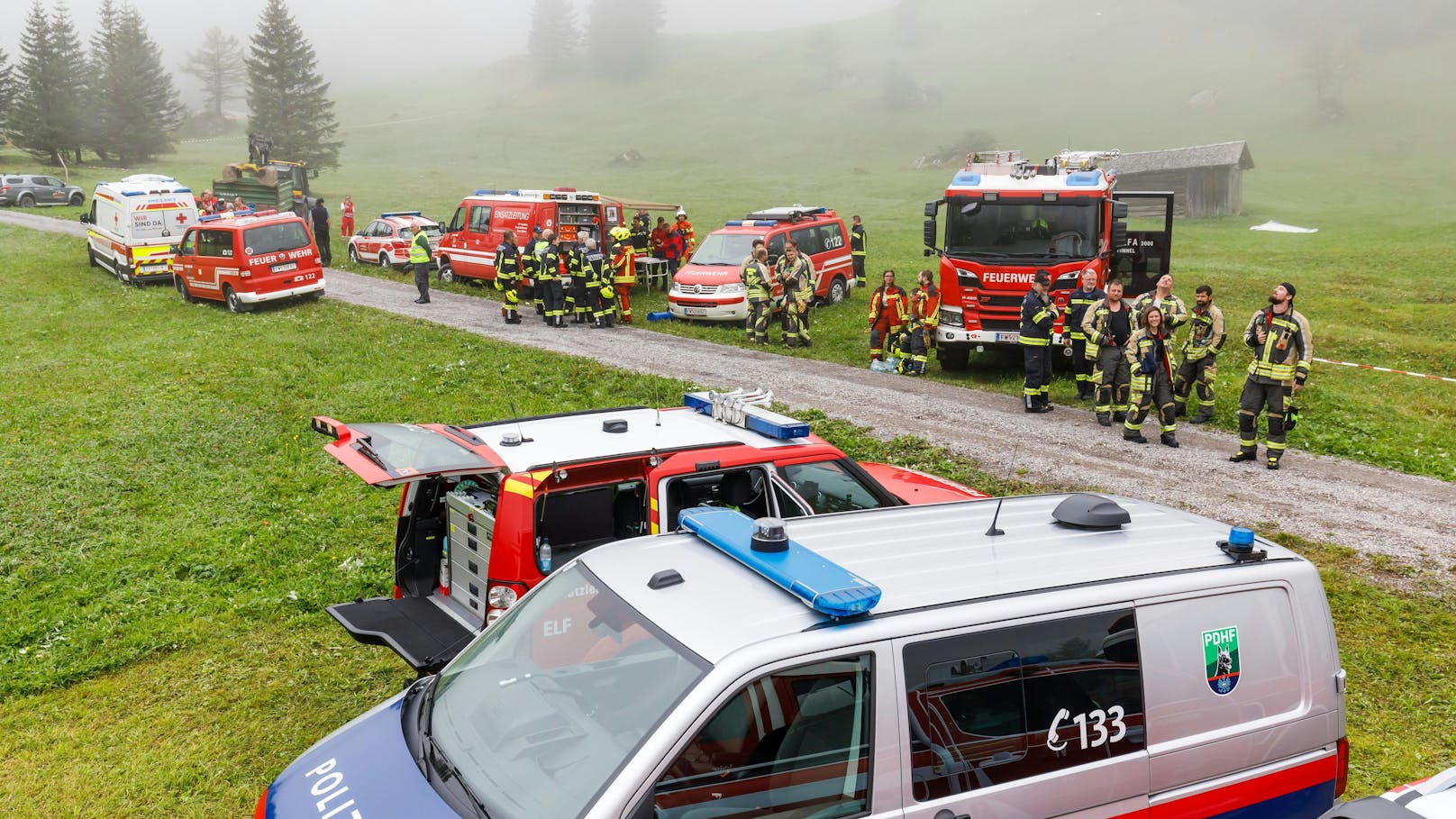 Absturz in Vorarlberg – Flugzeug in der Luft zerbrochen