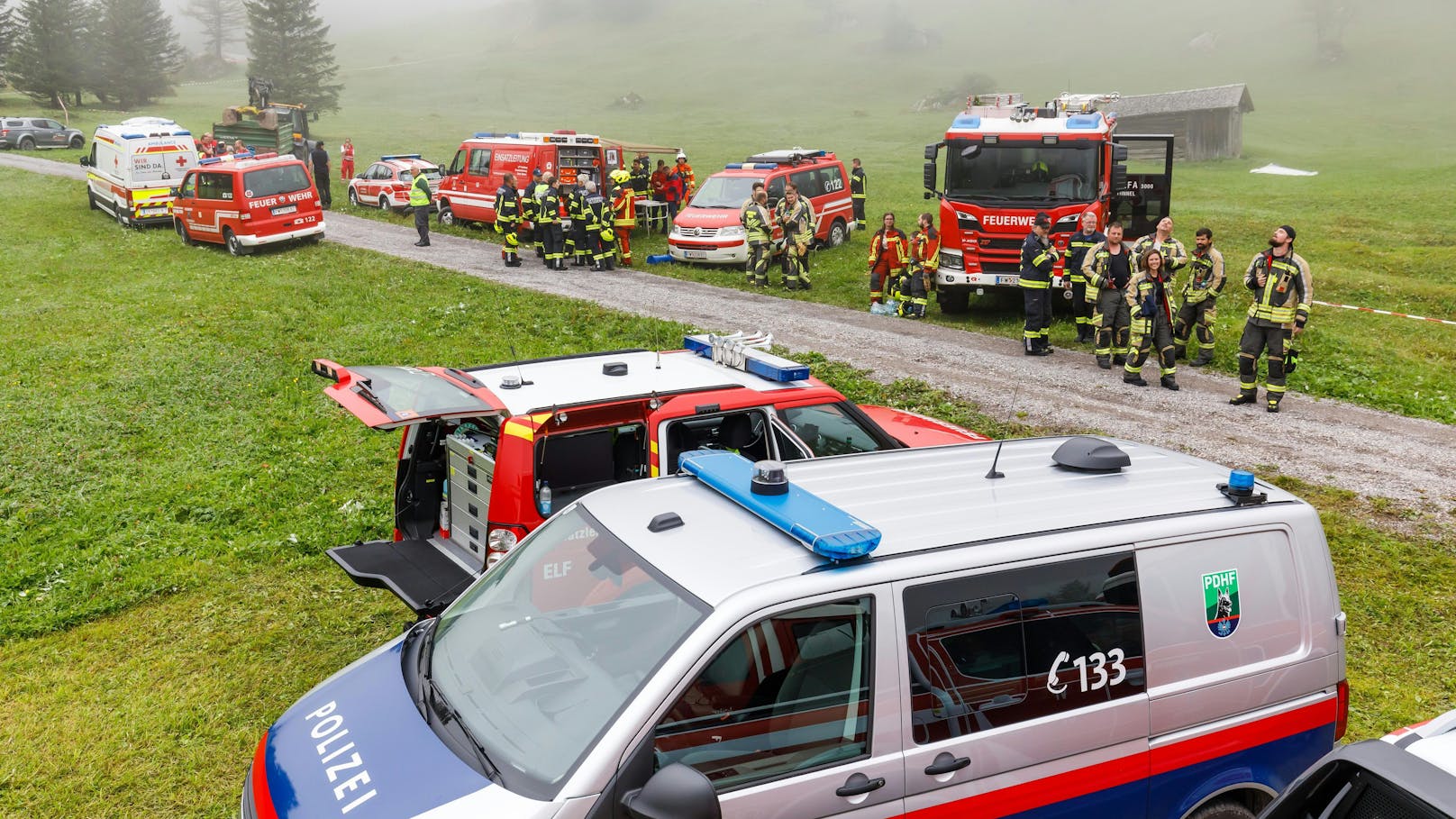 Absturz in Vorarlberg – Flugzeug in der Luft zerbrochen