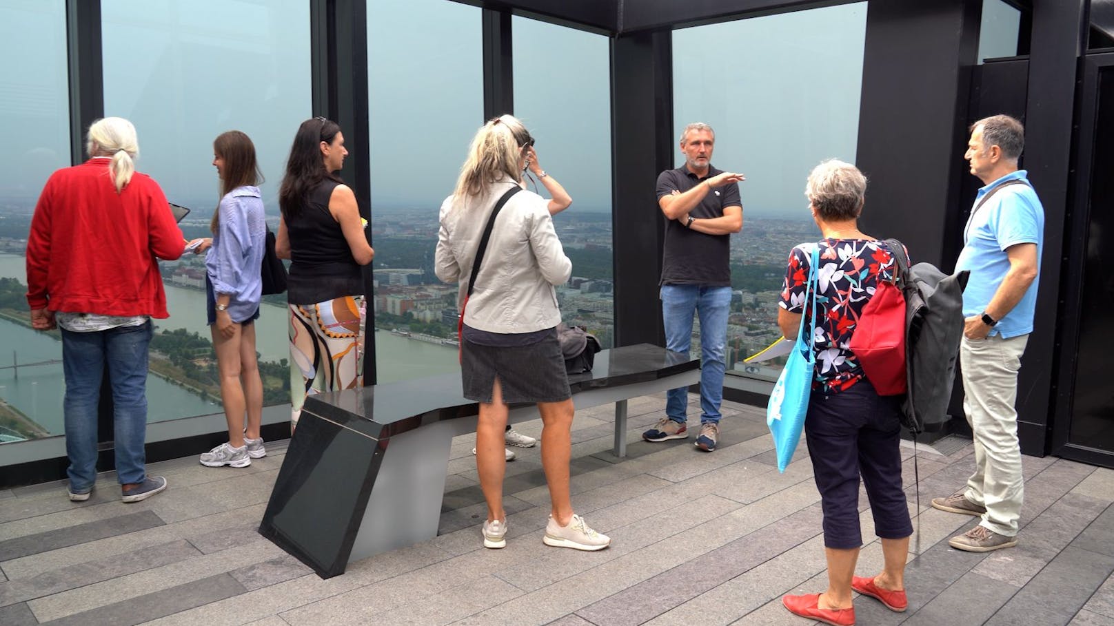 Im Rahmen des "Open House Wien" kann man den Turm besichtigen.