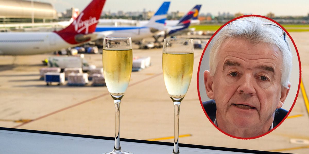 Ryanair-Chef Michael O'Leary (kl. Bild) lässt mit einer neuen Forderung aufhorchen.