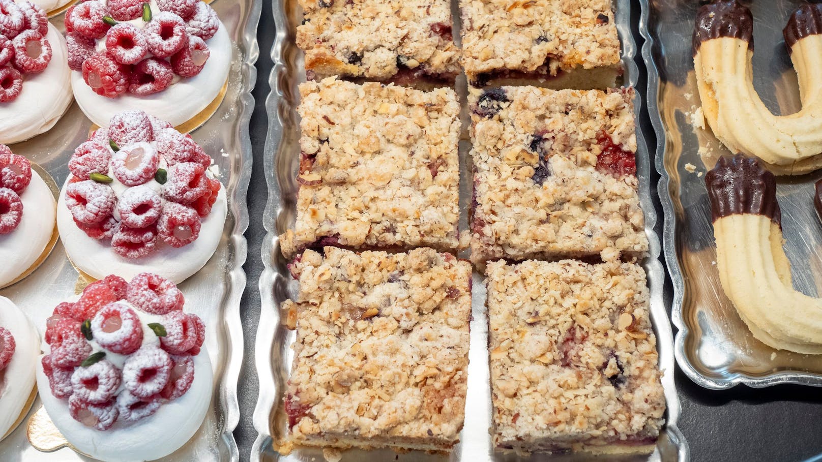 Die beliebten Blechkuchen des "alten" Prückel gibt es weiterhin