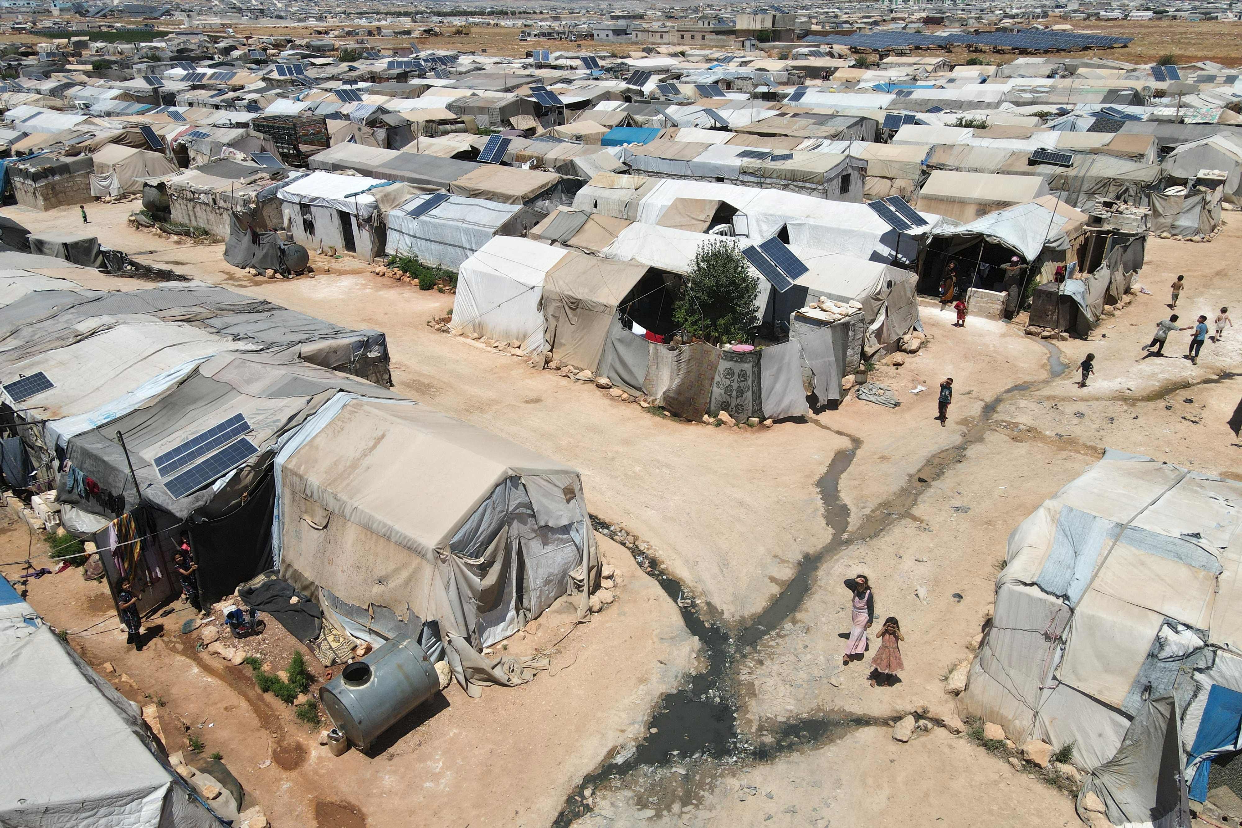 Das Flüchtlingslager al-Amal im Norden Syriens. Die EU sieht Syrien nicht als sicheres Abschiebeland.