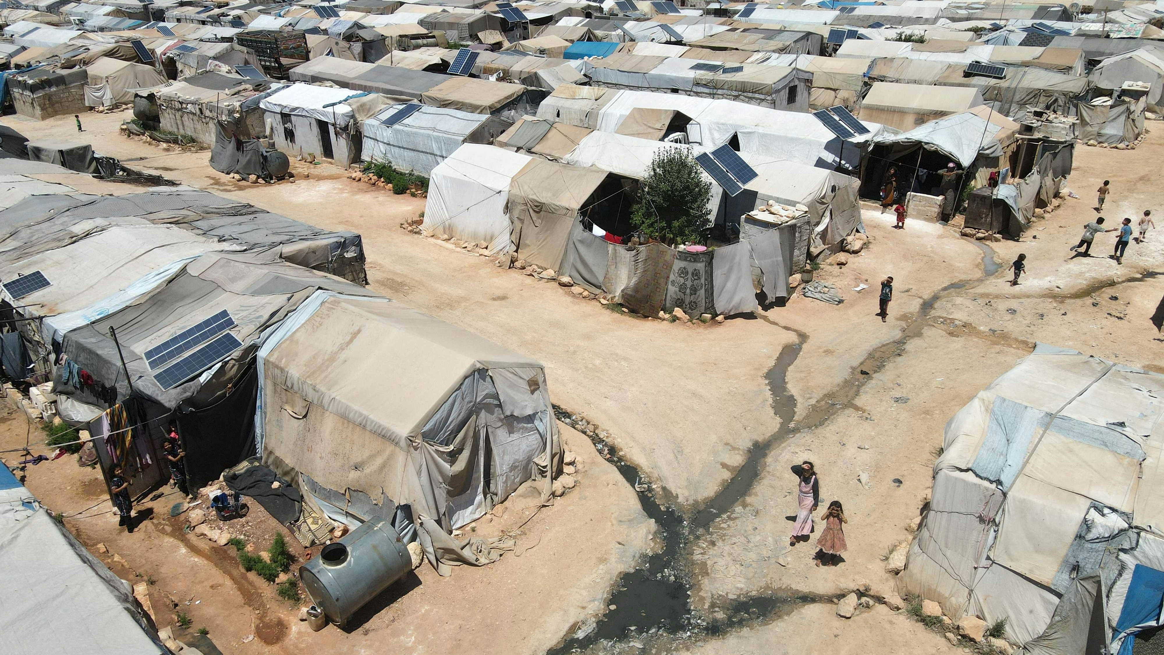 Das Flüchtlingslager al-Amal im Norden Syriens. Die EU sieht Syrien nicht als sicheres Abschiebeland.