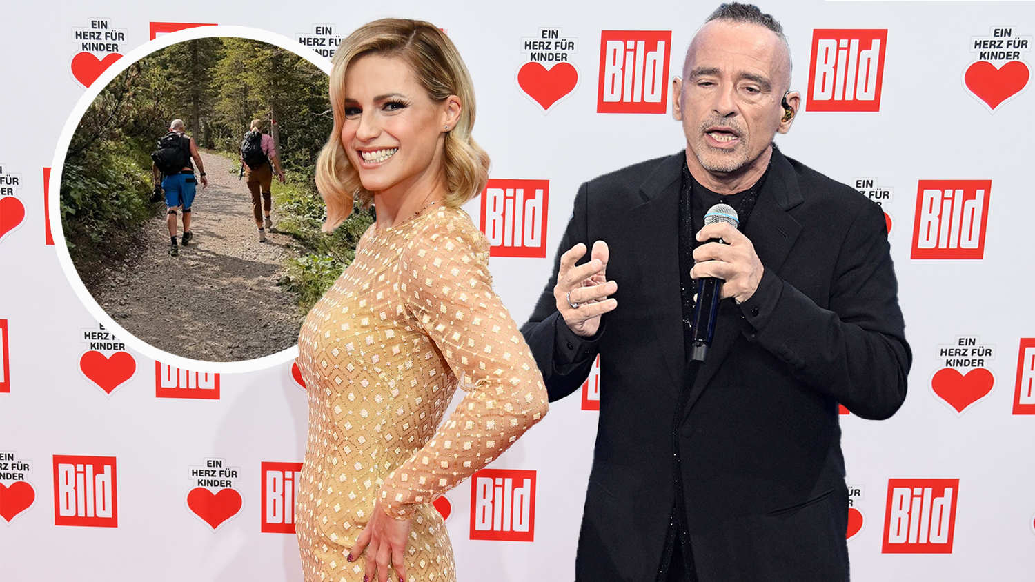 Die Ramazzotti-Hunzikers verbringen gerade Patchwork-Familienferien in den Dolomiten.