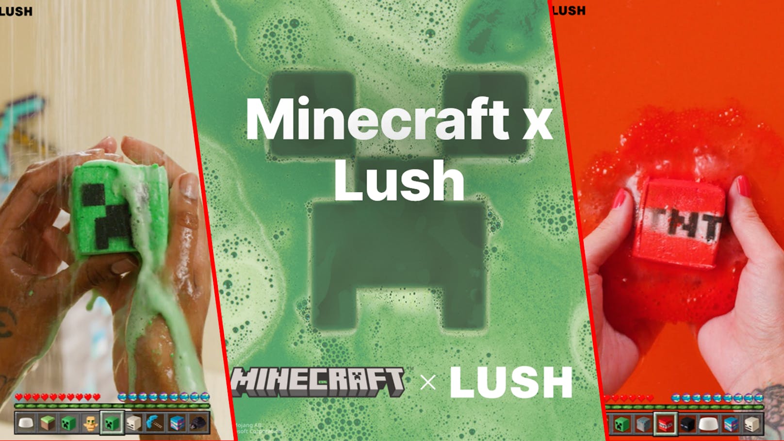 "Minecraft" für die Badewanne: "Lush" setzt auf Gamer