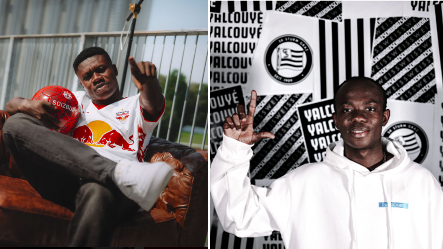 Salzburg holt Edmund Baidoo – der SK Sturm leiht Malick Yalcouye aus.