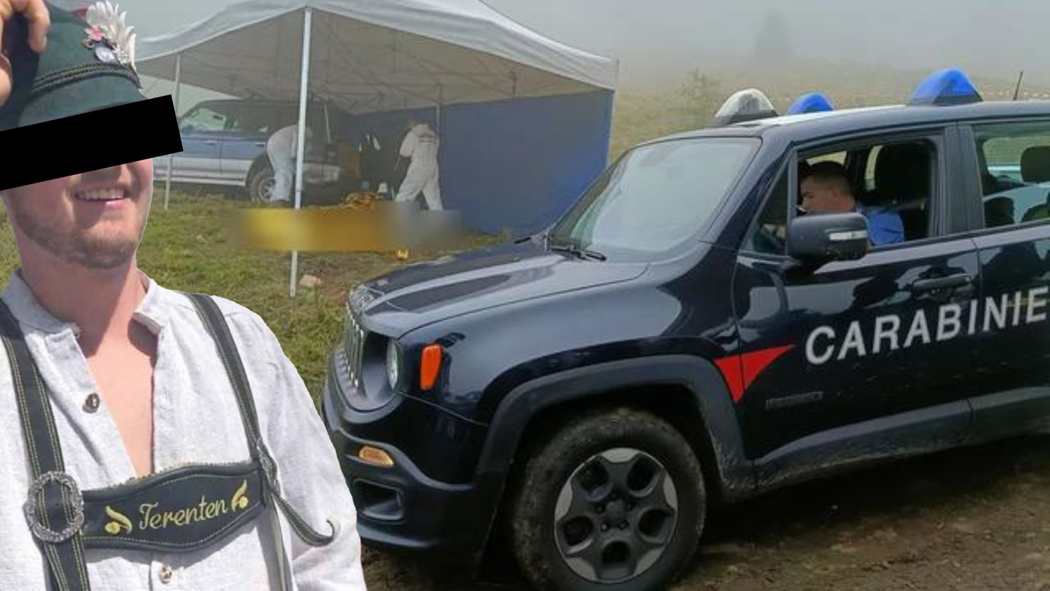 Auf einer Alm in Südtirol fanden Wanderer die Leiche des 24-jährigen Waldarbeiters Aaron E.