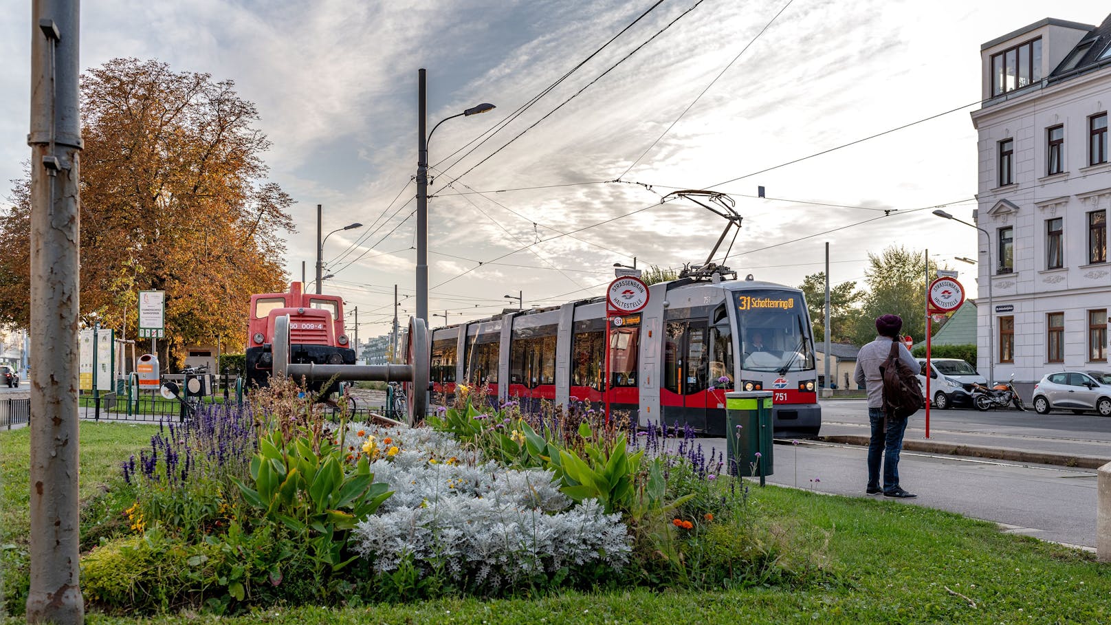 Endstelle Stammersdorf der Linien 30 und 31