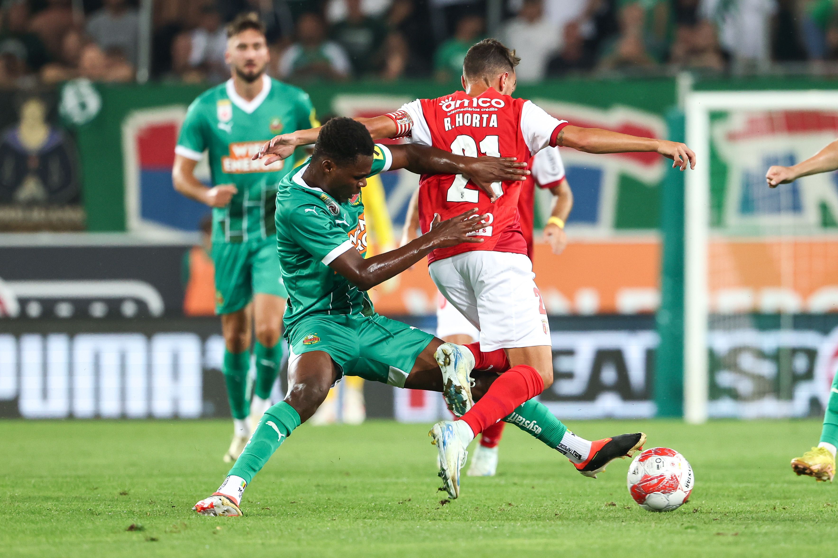 Rapid im Playoff-Rückspiel gegen Braga.