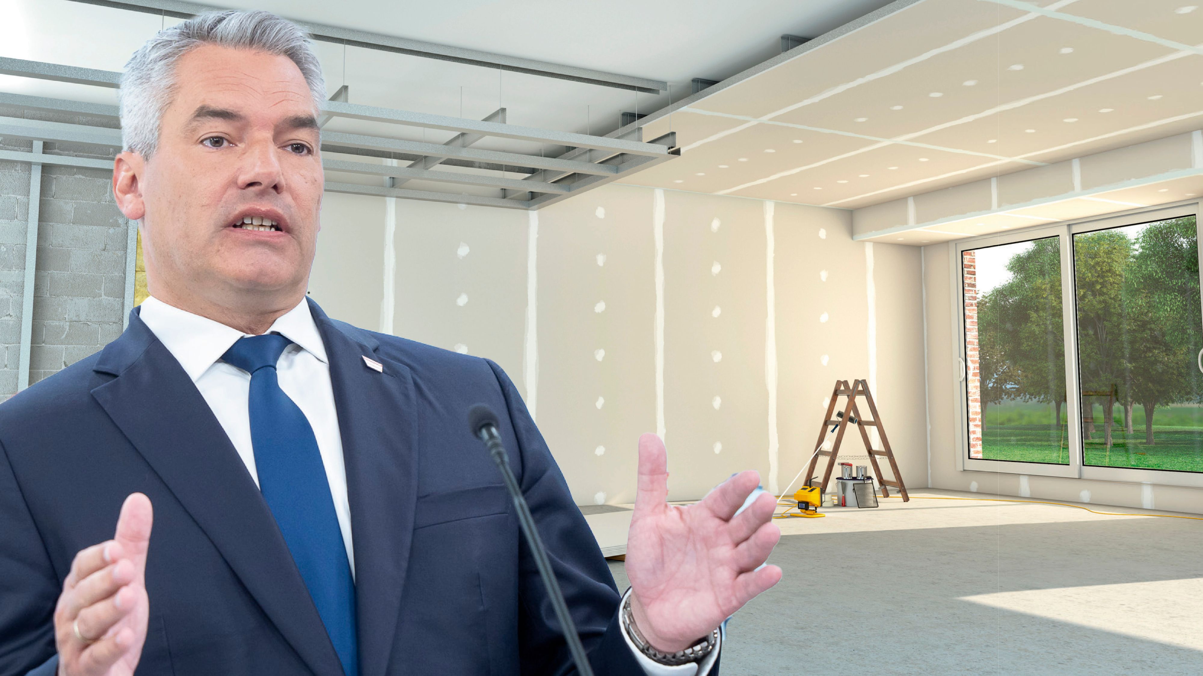 ÖVP-Kanzler Karl Nehammer will, dass es für junge Menschen leichter wird, Wohneigentum zu erwerben.